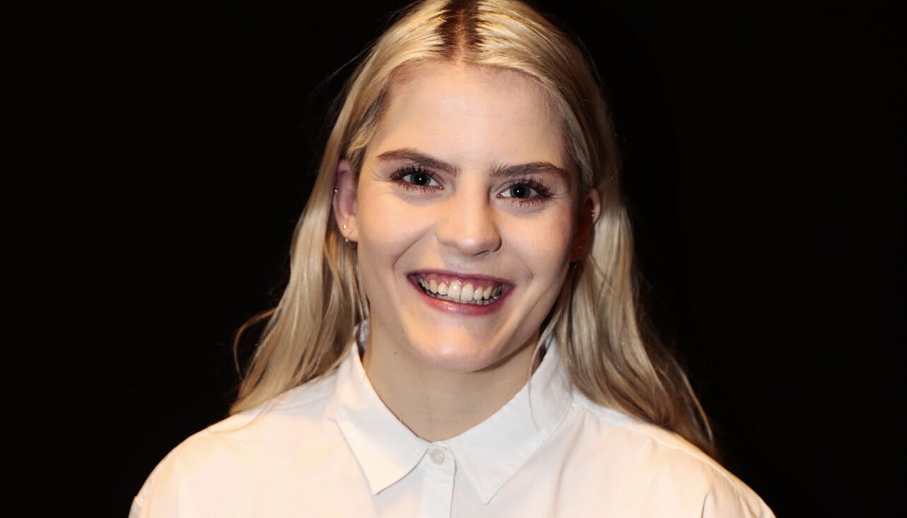 Oslo 20180202. Skuespiller Ulrikke Falch, kjent som Vilde Lien Hellerud i NRK serien "Skam". Foto: Lise Åserud / NTB scanpix