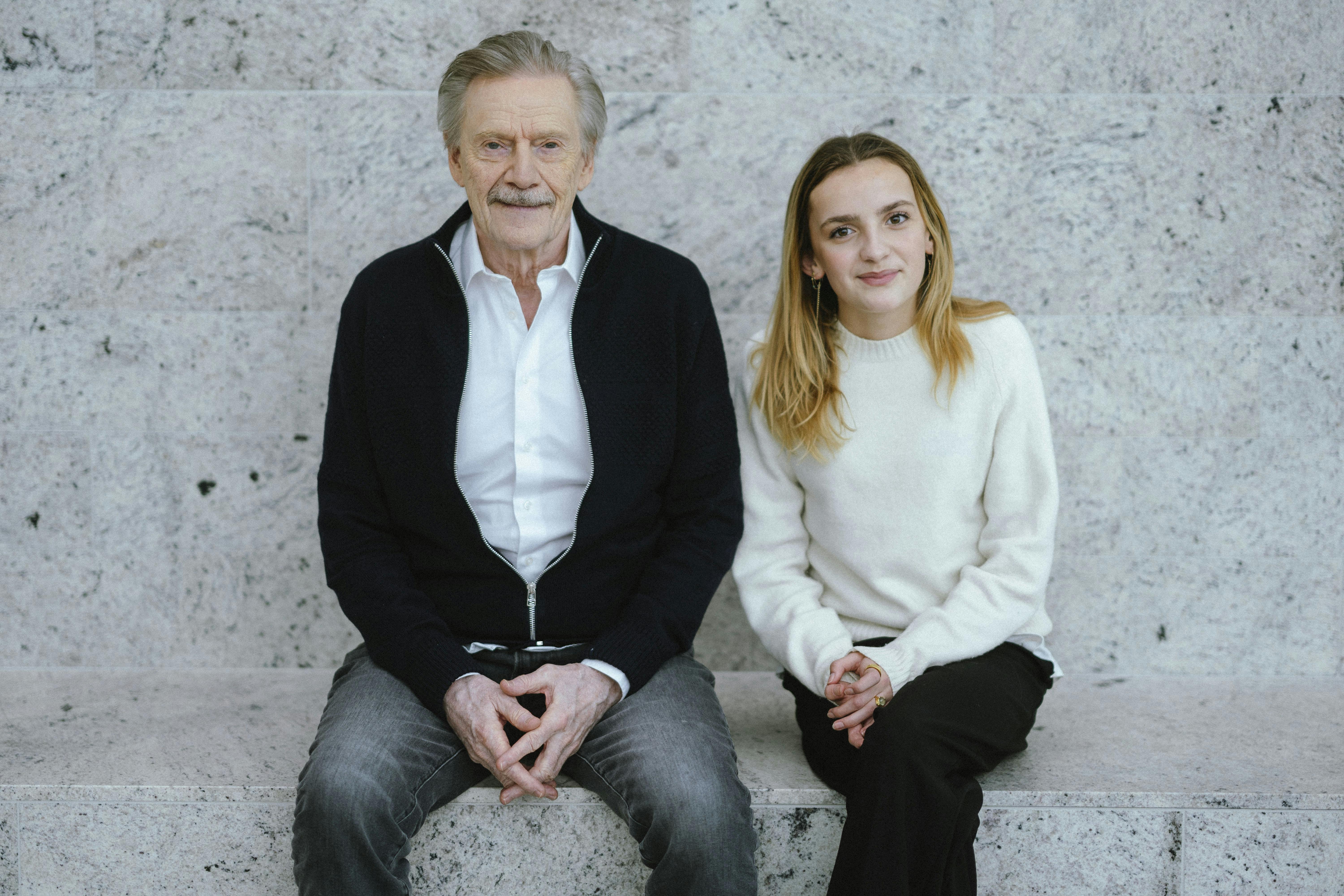 Foto af Jesper Christensen og Selma Sol