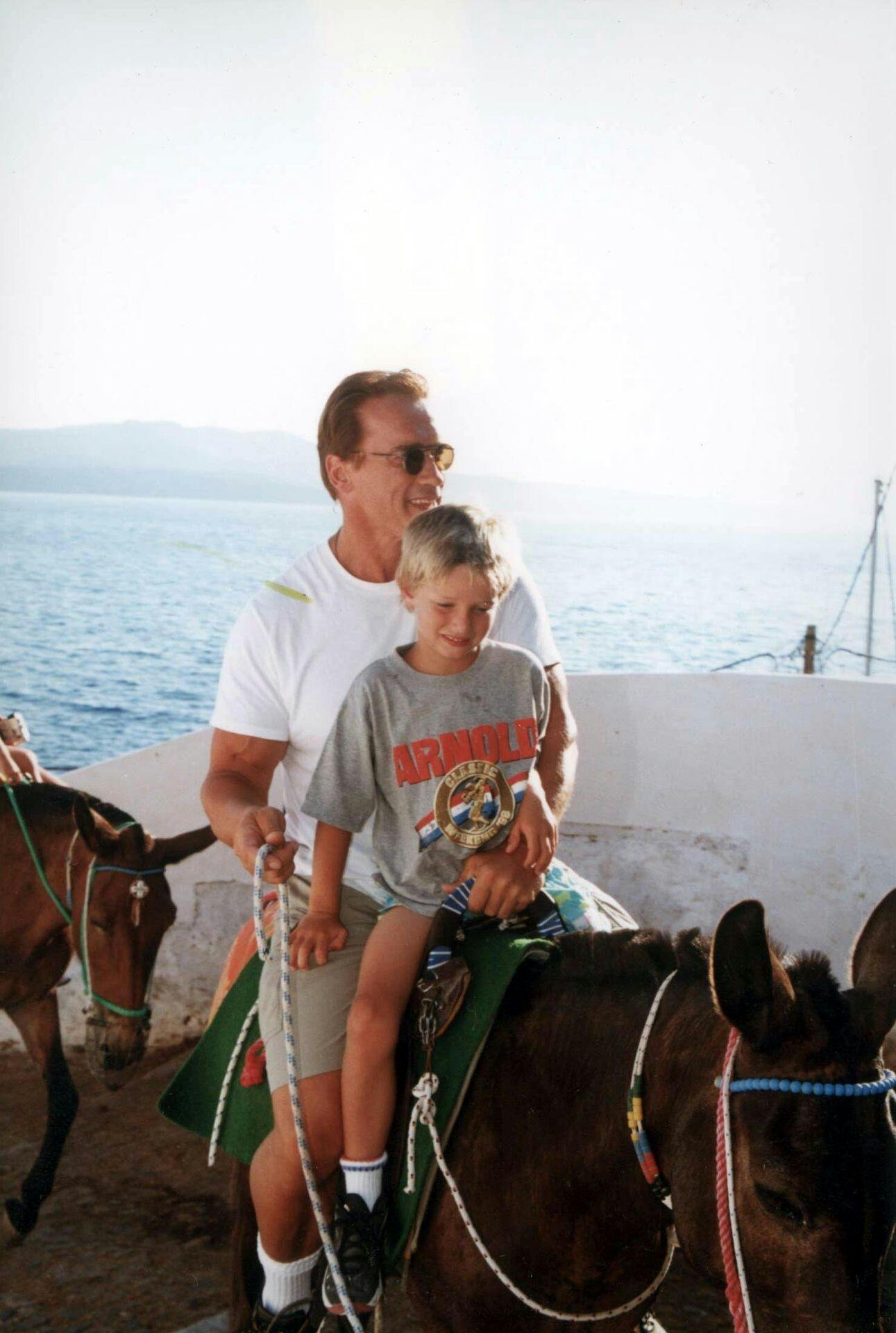 Arnold Schwarzenegger Patrick Schwarzenegger