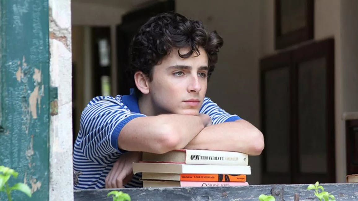 Timothée Chalamet i 'Call Me By Your Name'