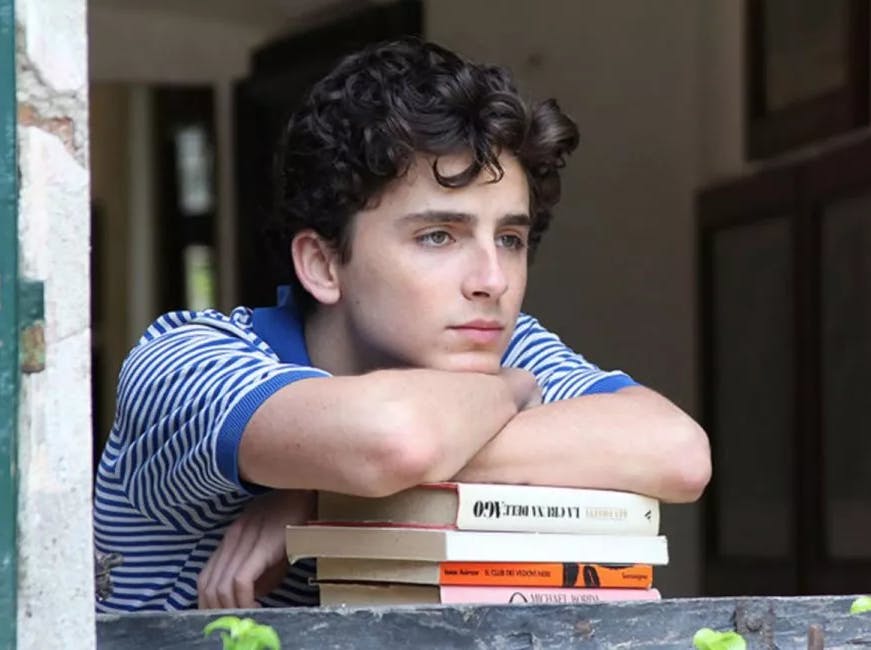 Timothée Chalamet i 'Call Me By Your Name'