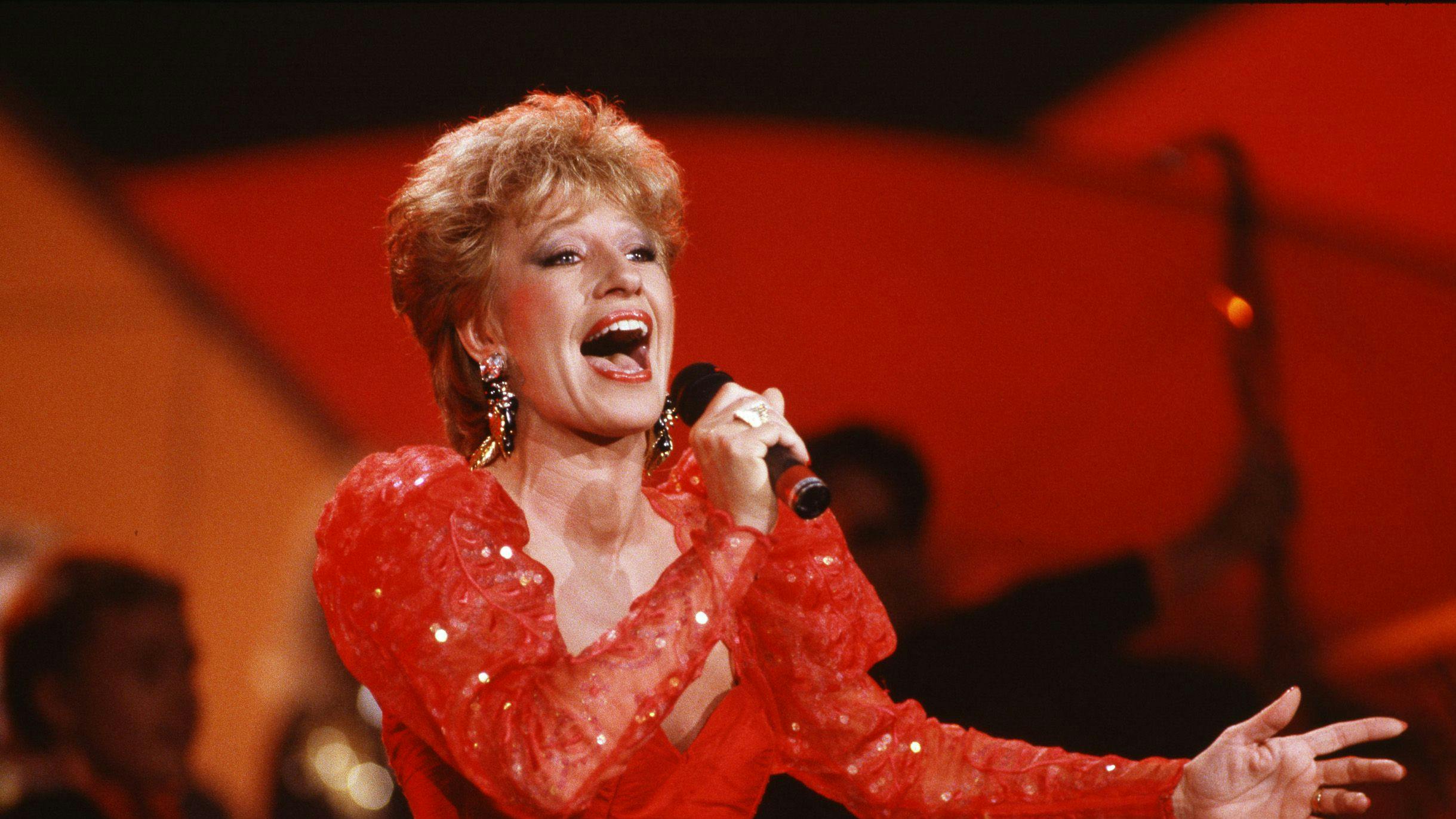 Birthe Kjær ved Dansk Melodi Grand Prix 1989 