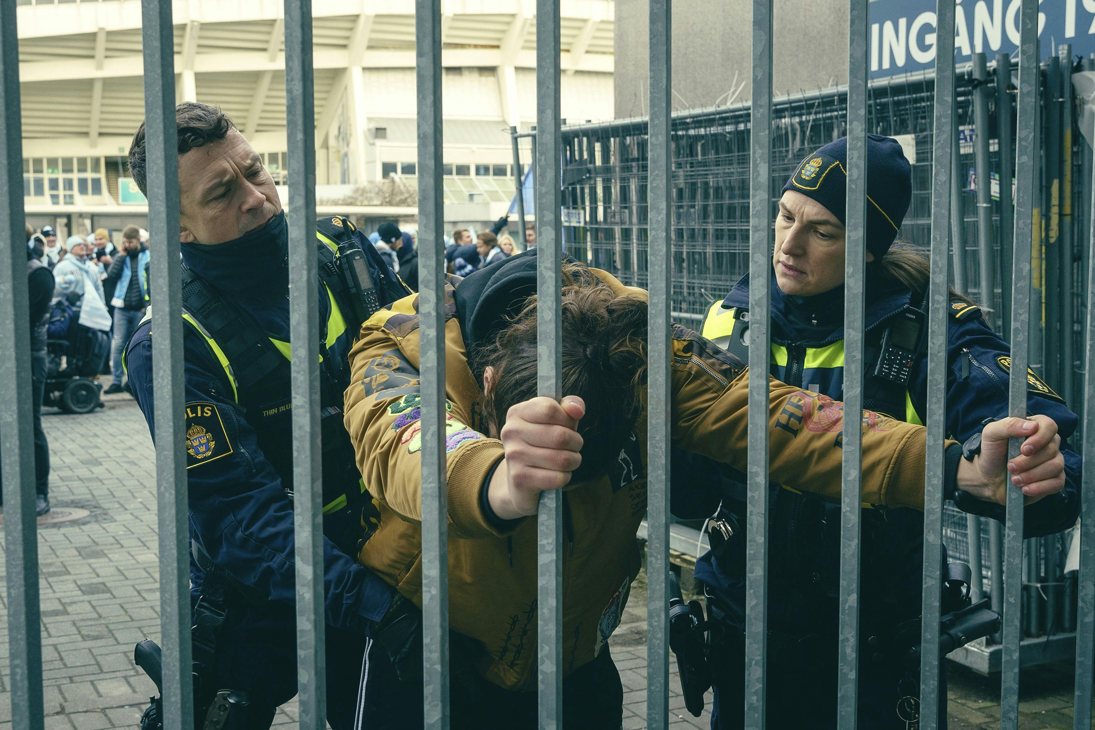 Den tynde blå linje