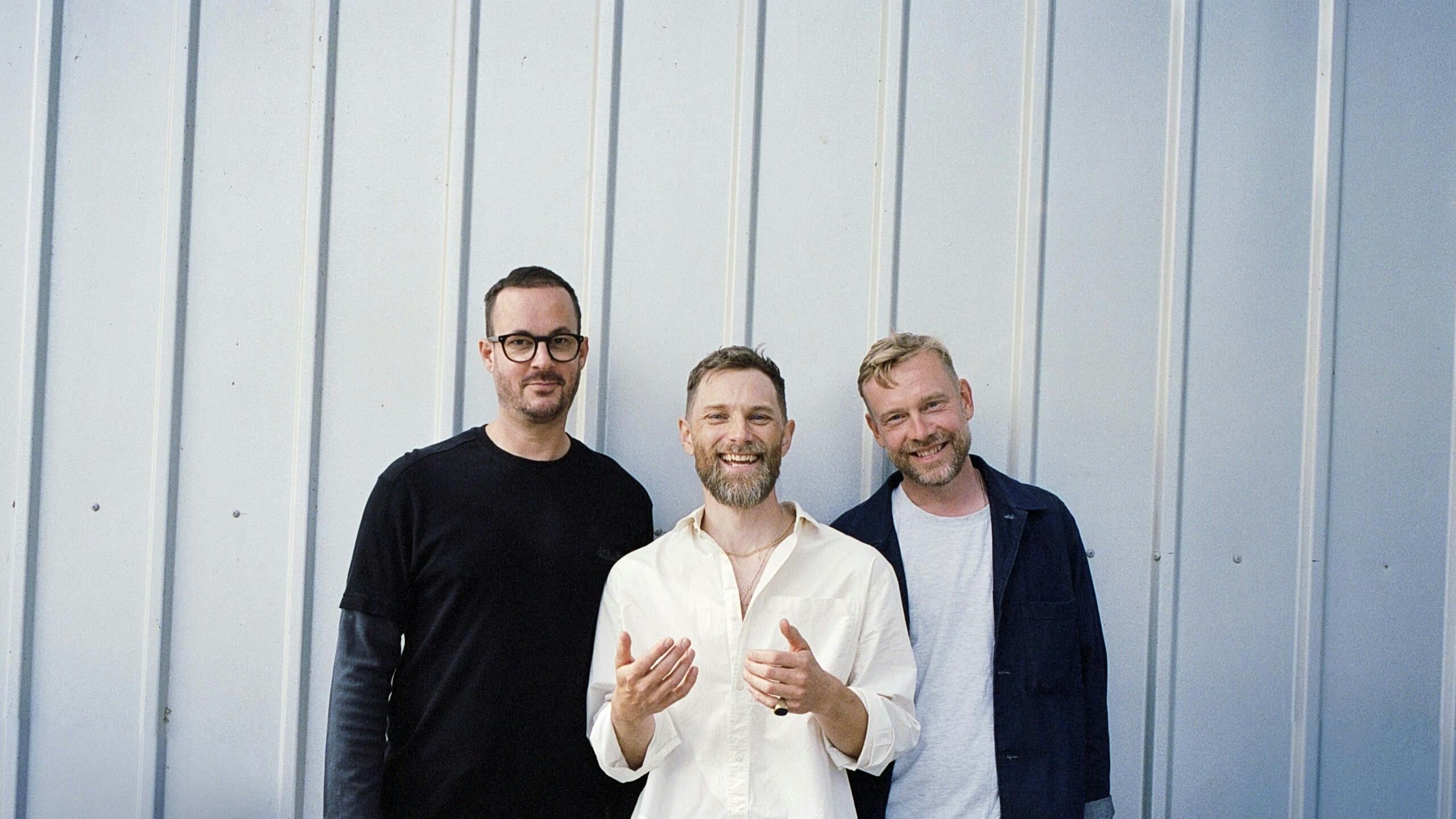 Silas Bjerregaard (i midten) sammen med resten af Turboweekend