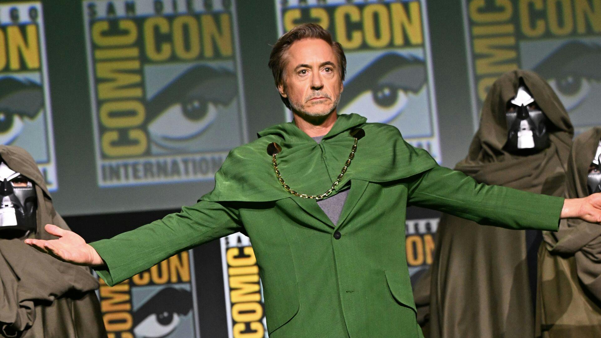 Robert Downey Jr. at the Marvel Studios Panel, 2024 Comic-Con International