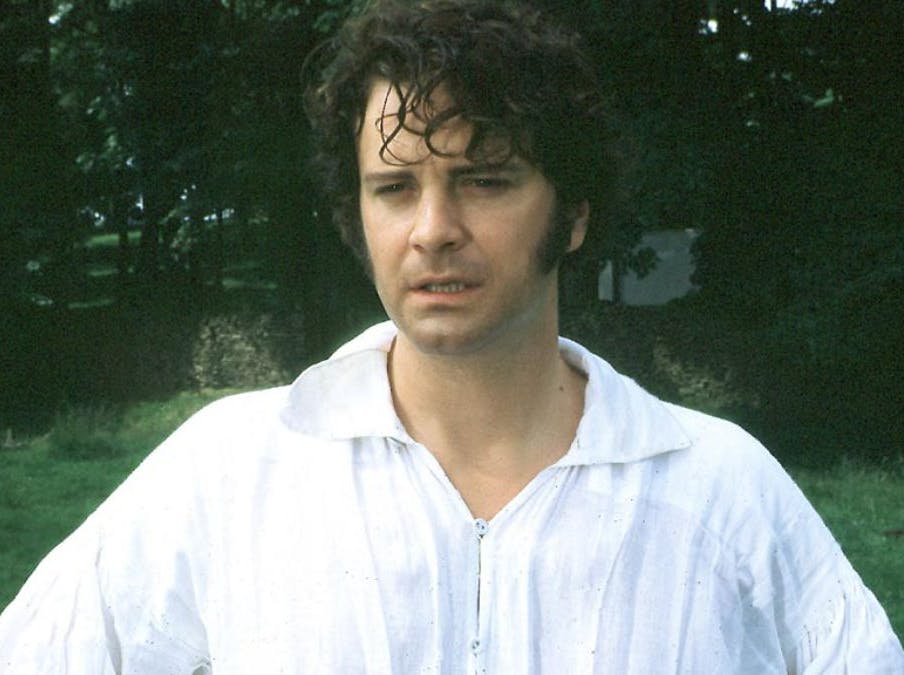 Colin Firth som Mr. Darcy i 'Stolthed og fordom'