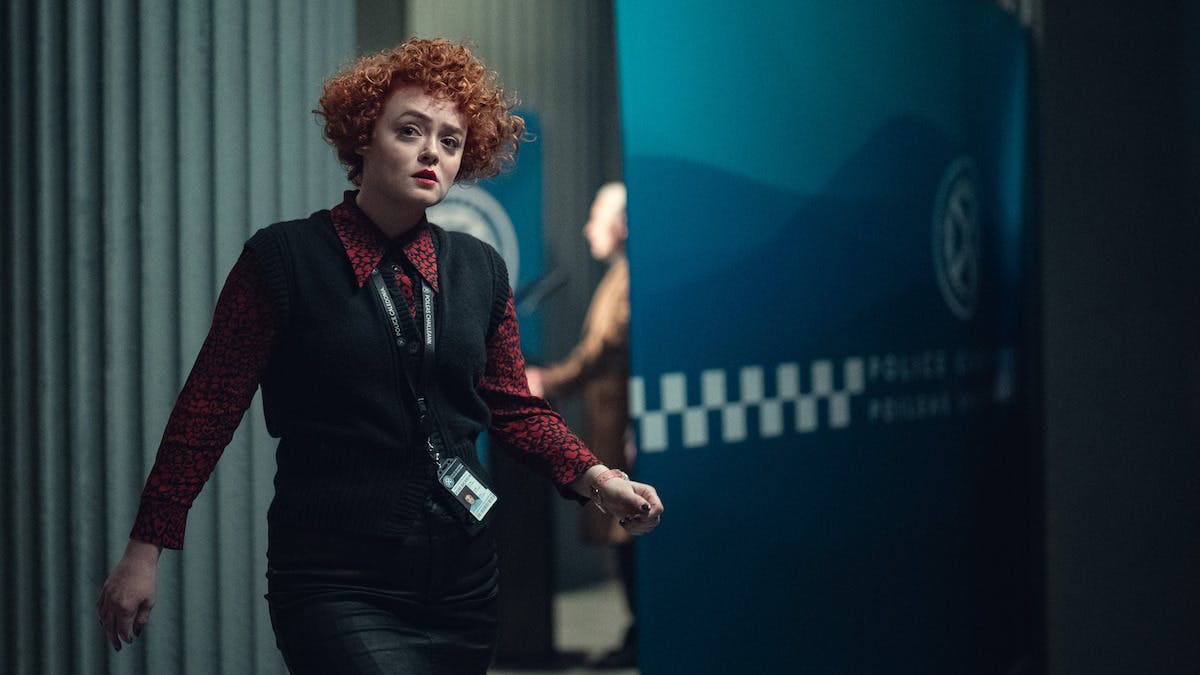 Leah Byrne som Rose i 'Dept. Q'