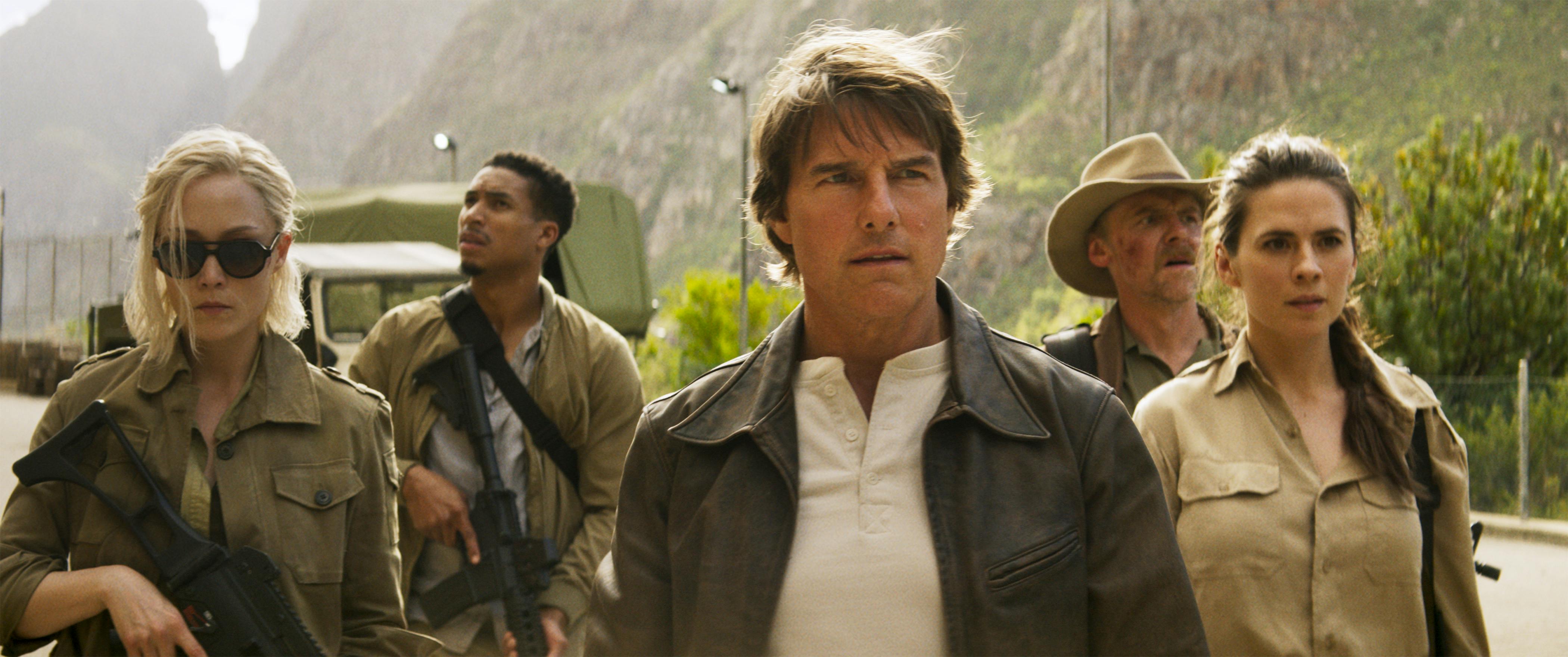 Tom Cruise Ethan Hunt, Pom Klementieff Paris, Greg Tarzan Davis Degas, Simon Pegg Benji Dunn Hayley Atwell Grace Mission: Impossible - The Final Reckoning anmeldelse