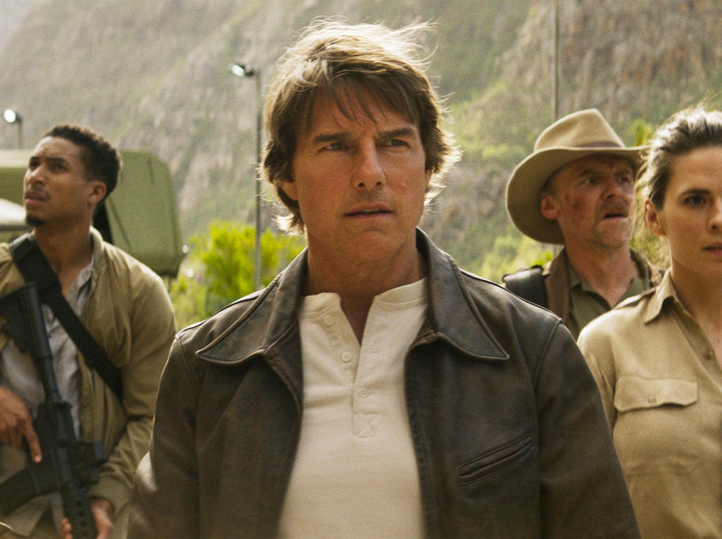 Tom Cruise Ethan Hunt, Pom Klementieff Paris, Greg Tarzan Davis Degas, Simon Pegg Benji Dunn Hayley Atwell Grace Mission: Impossible - The Final Reckoning anmeldelse