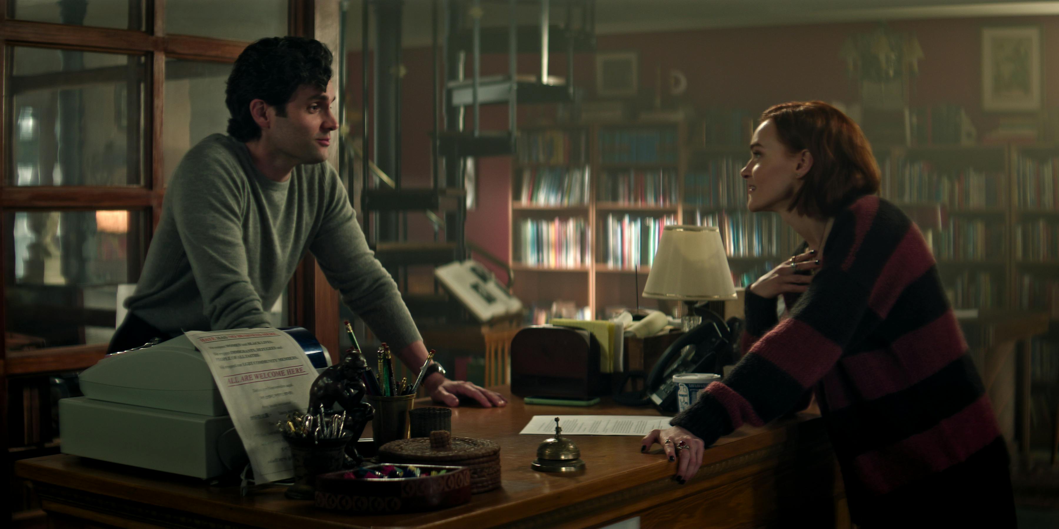 You sæson 5 anmeldelse Penn Badgley Joe Goldberg, Madeline Brewer Bronte 