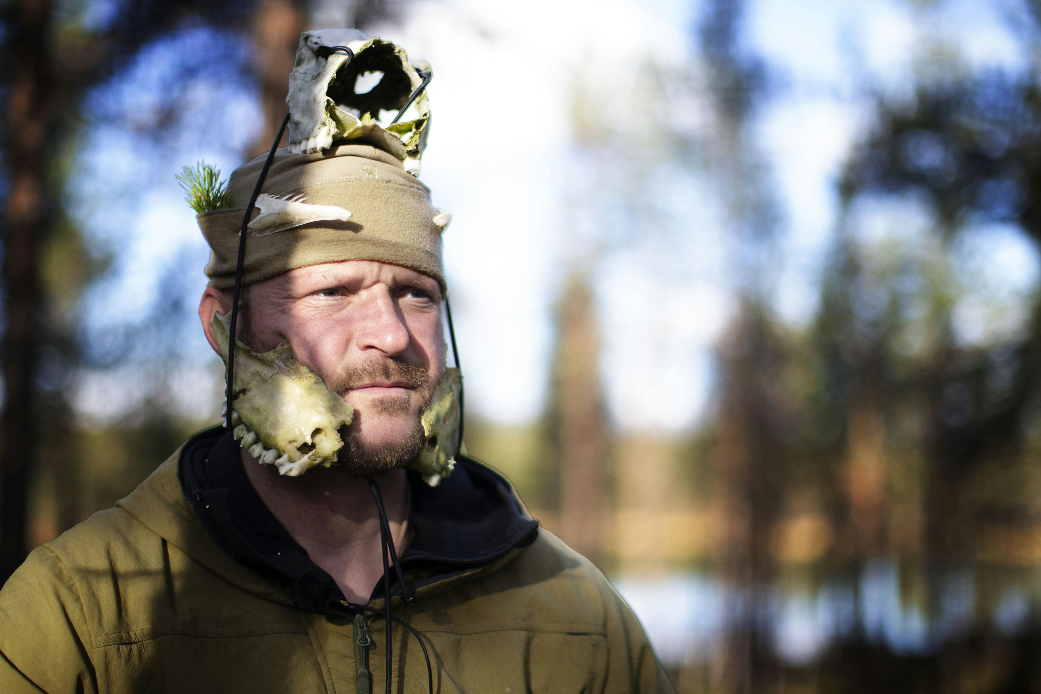 'Alene i vildmarken'