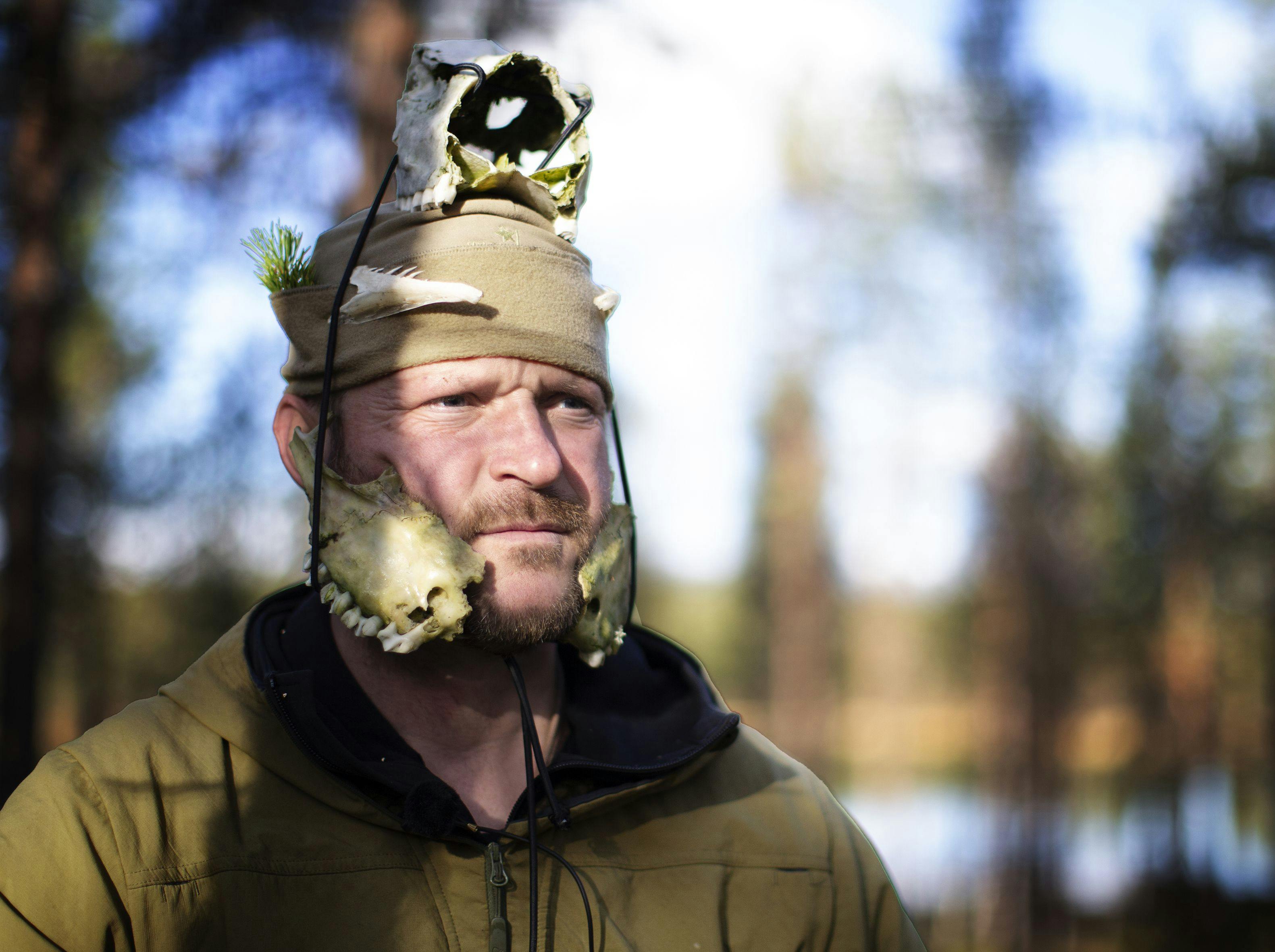 'Alene i vildmarken'