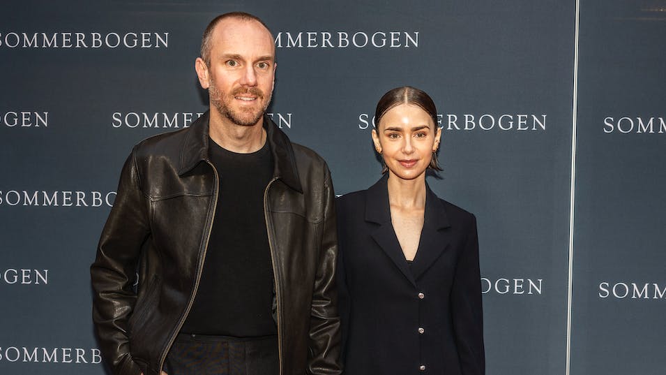 Lily Collins og Charlie McDowell