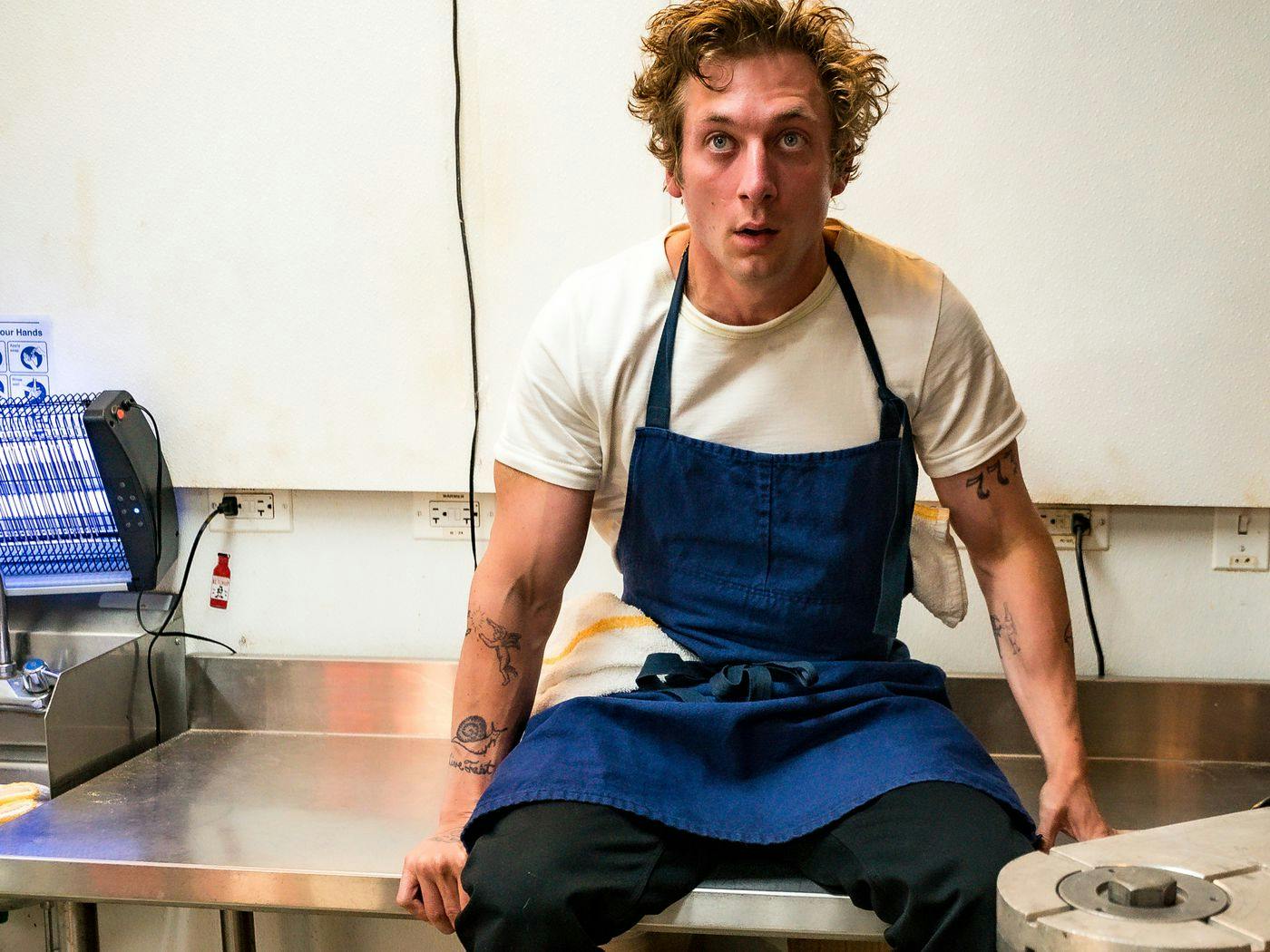 Jeremy Allen White som Carmy i 'The Bear'