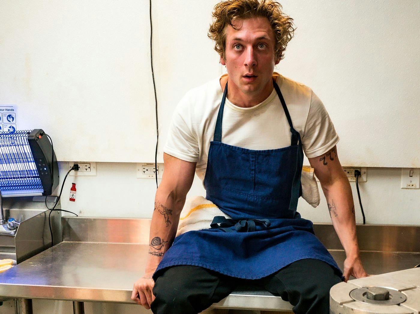 Jeremy Allen White som Carmy i 'The Bear'