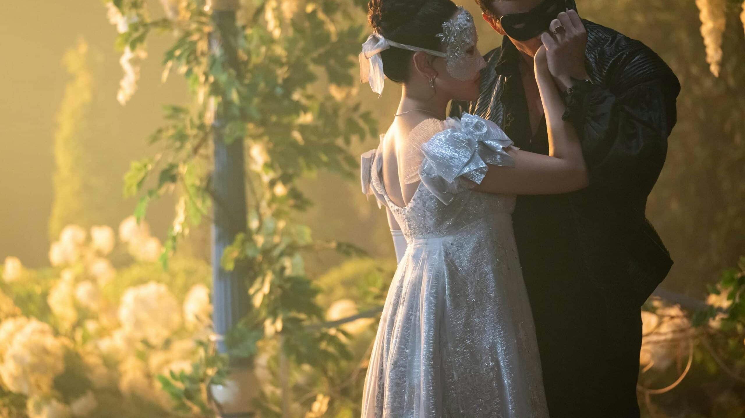 Benedict og "Lady in Silver" i 'Bridgerton' sæson fire