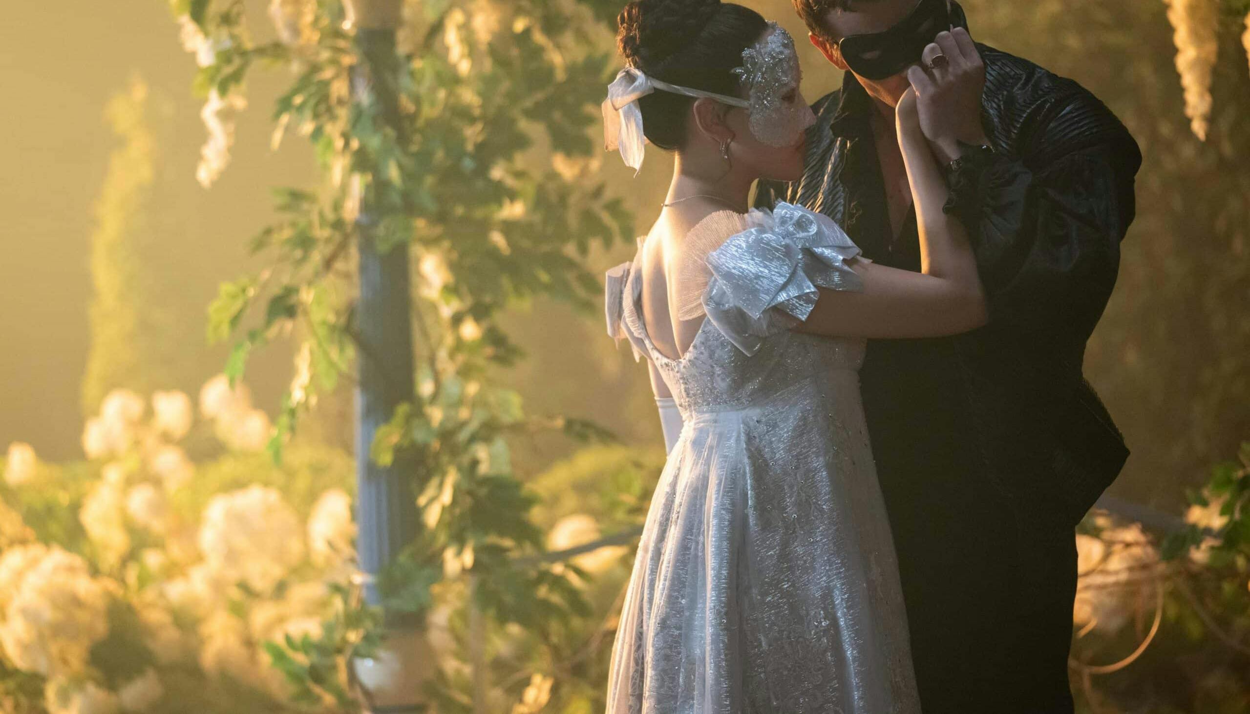 Benedict og "Lady in Silver" i 'Bridgerton' sæson fire