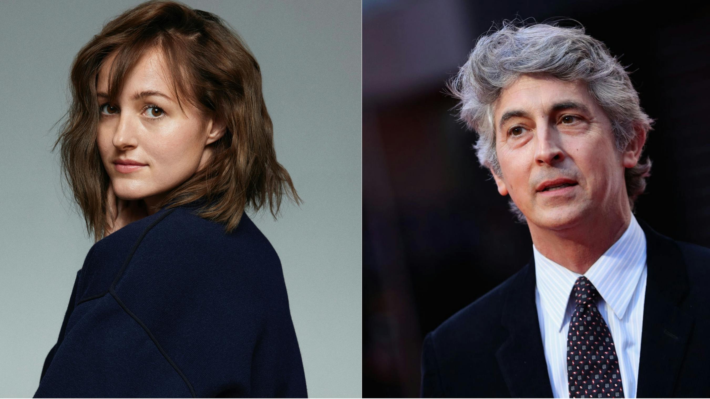 Renate Reinsve og Alexander Payne