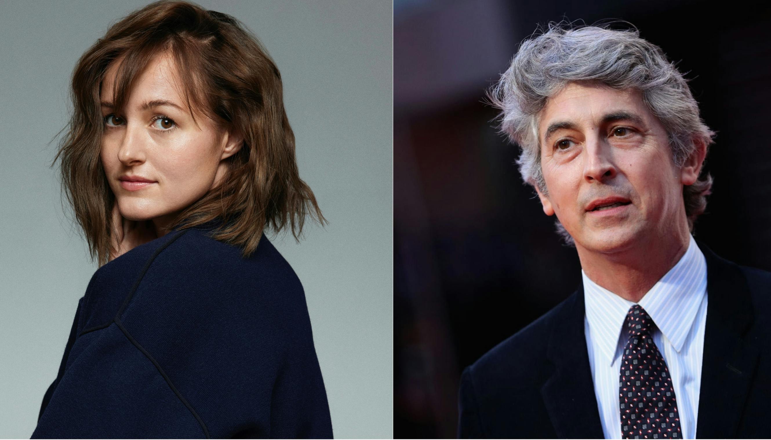 Renate Reinsve og Alexander Payne