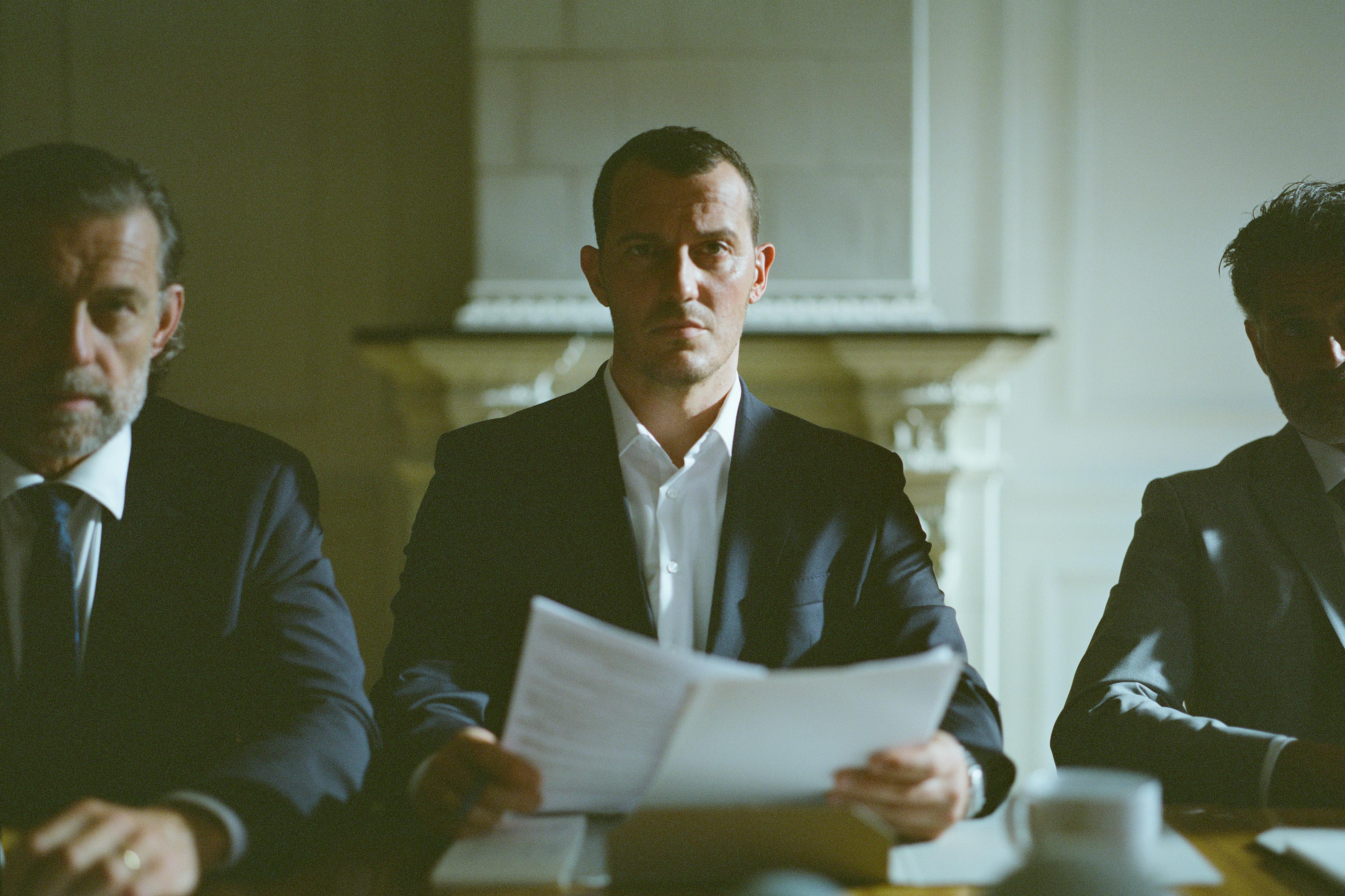 Simon Sears som Mike Vinter-Jensen i 'Reservatet'