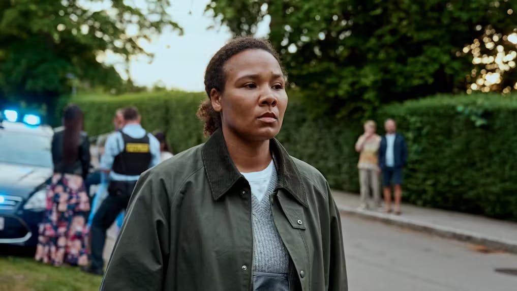 Sara Fanta Traore som Aicha Petersen i 'Reservatet'