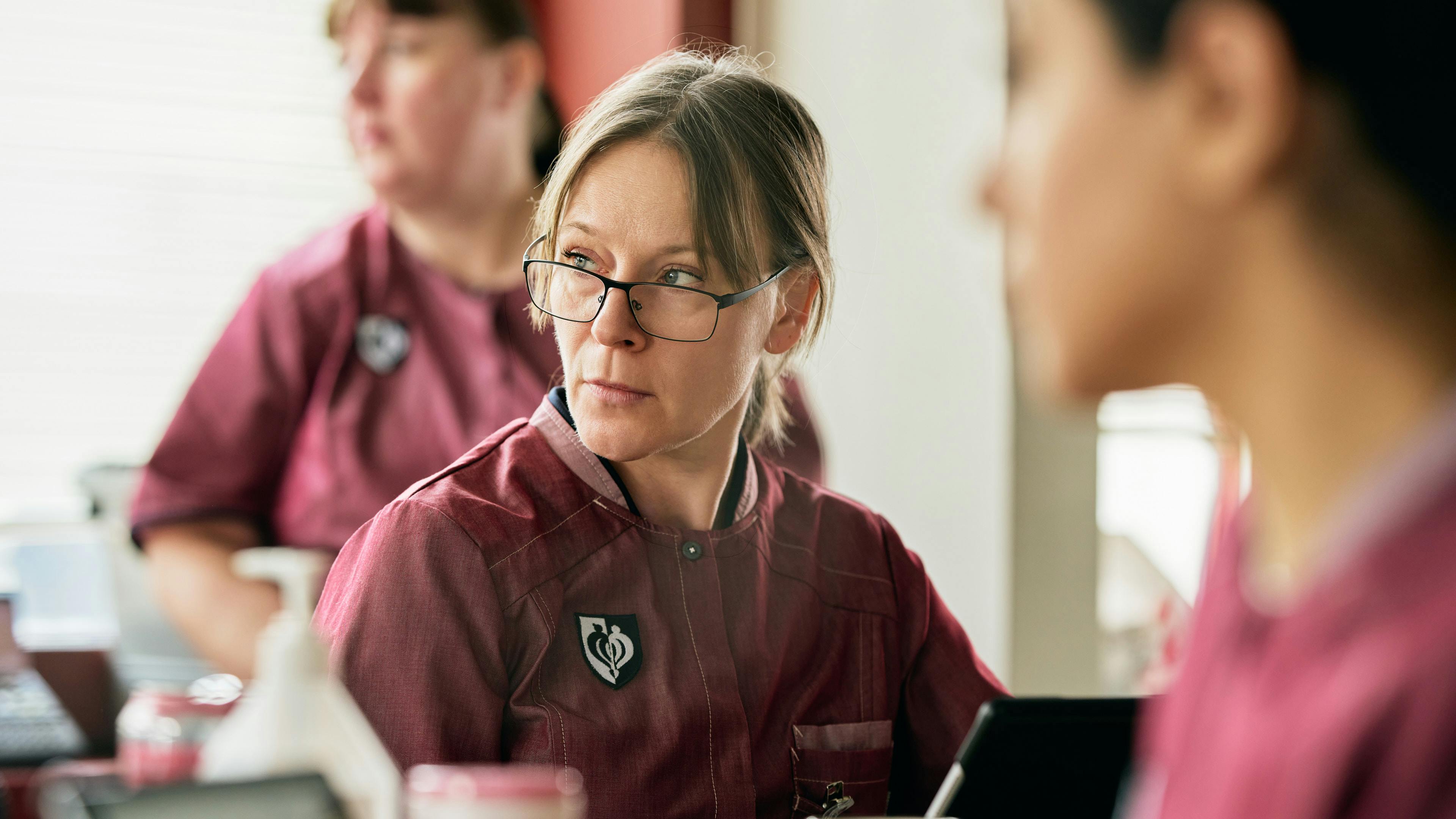 Rie (Iben Hjejle) i 'Løgnen'.