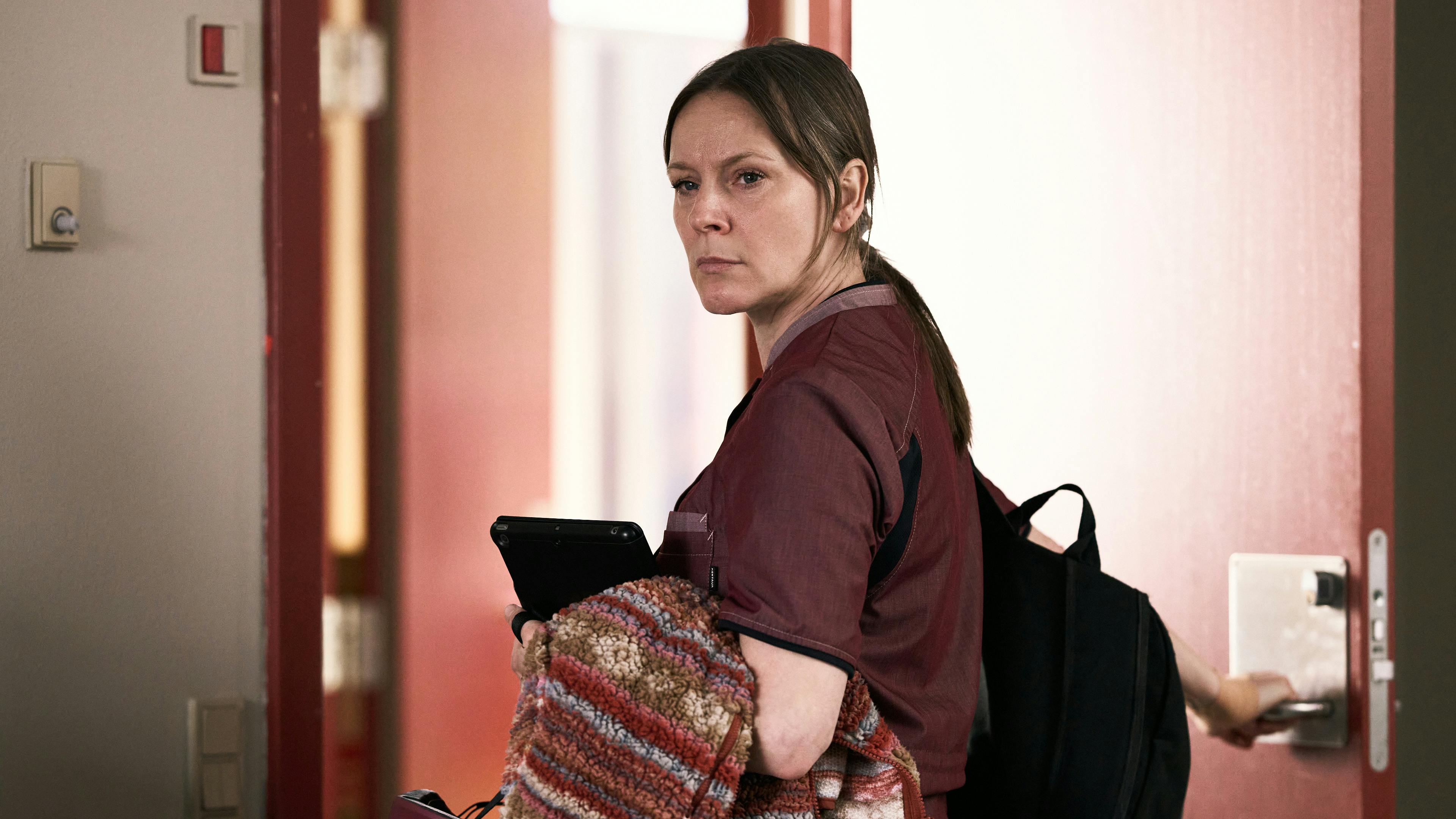 Rie (Iben Hjejle) i 'Løgnen'.