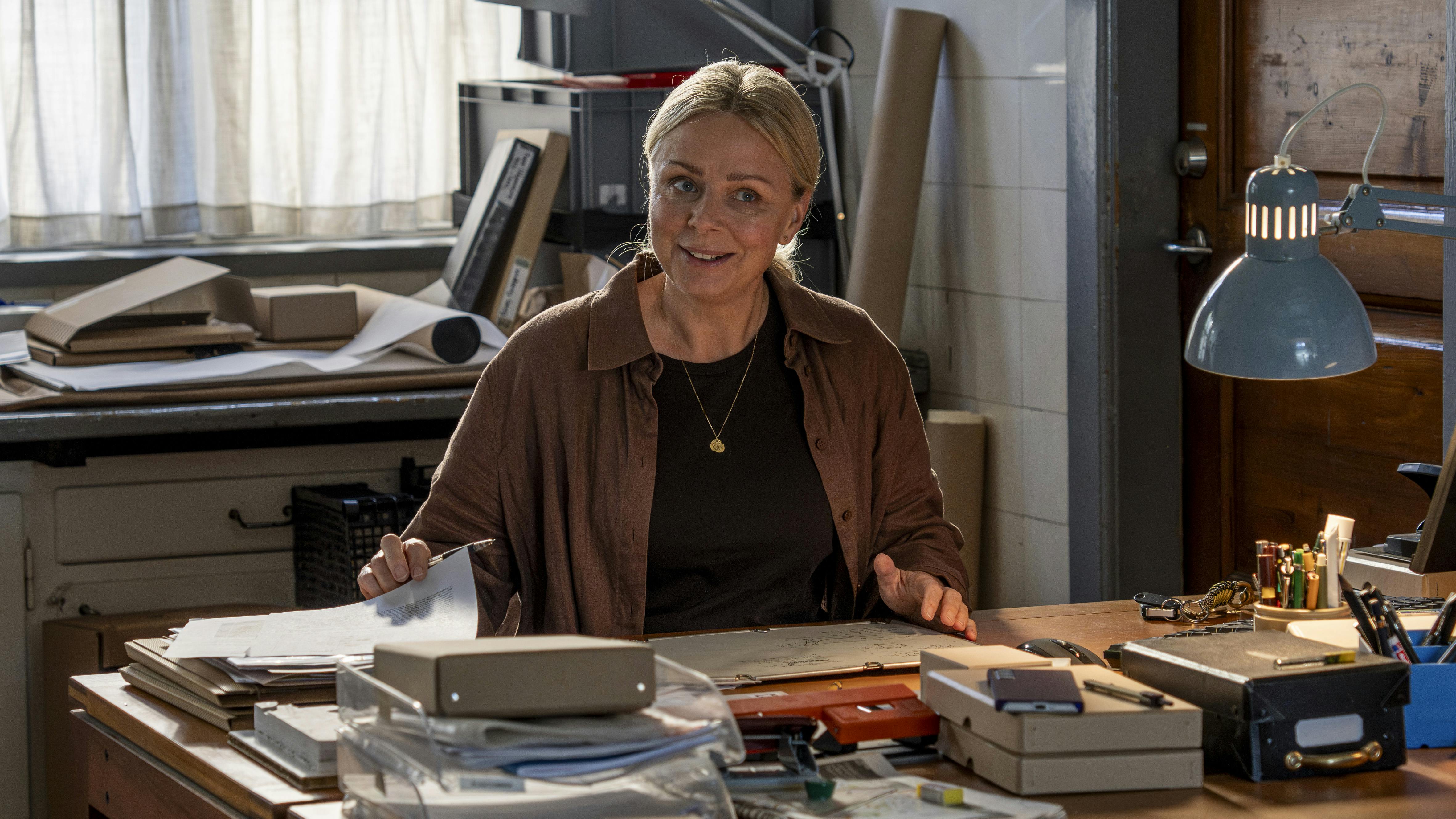 Ester (Lene Maria Christensen) i 'Danefæ'.