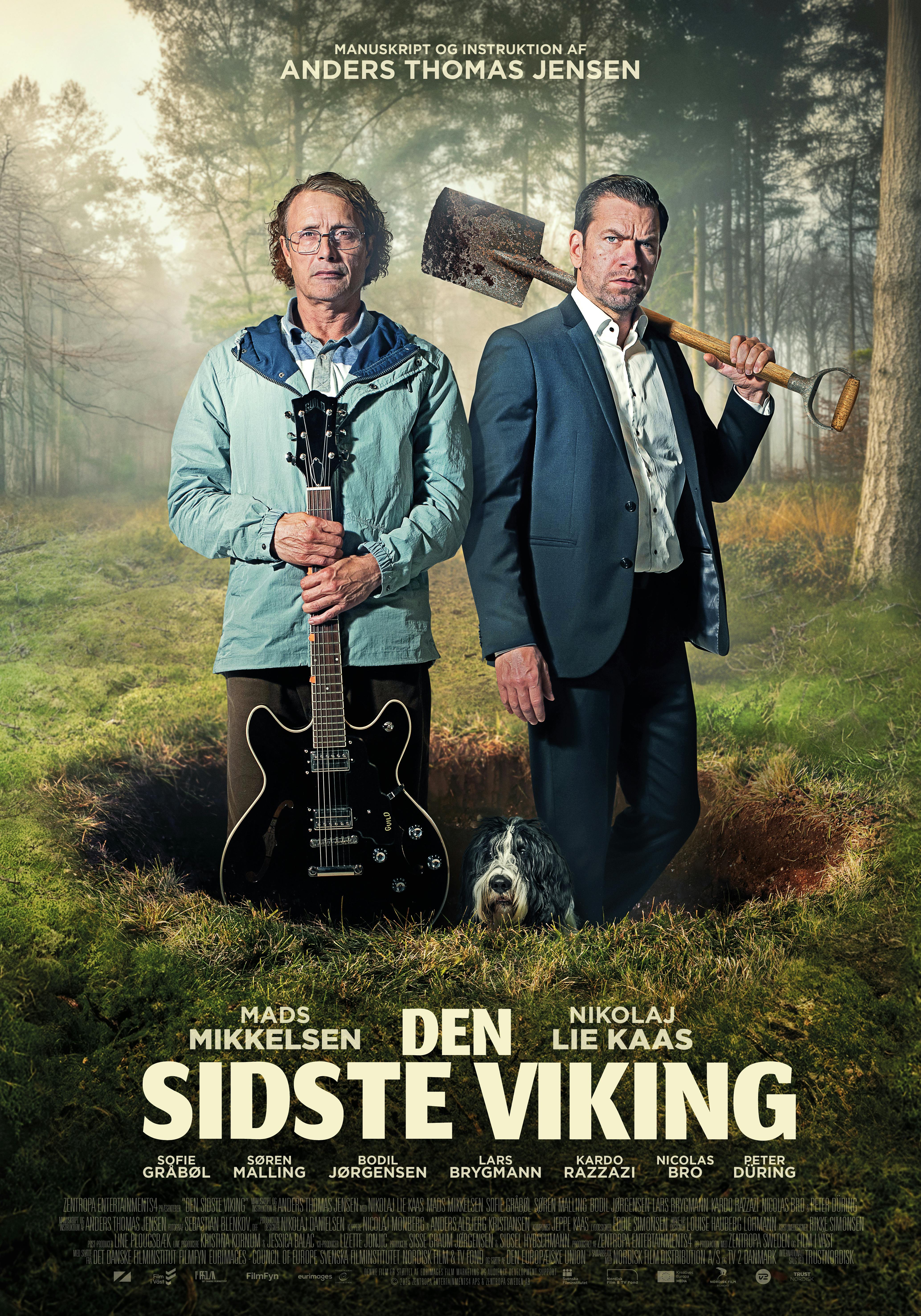 Mads Mikkelsen og Nikolaj Lie Kaas i 'Den sidste viking' 
