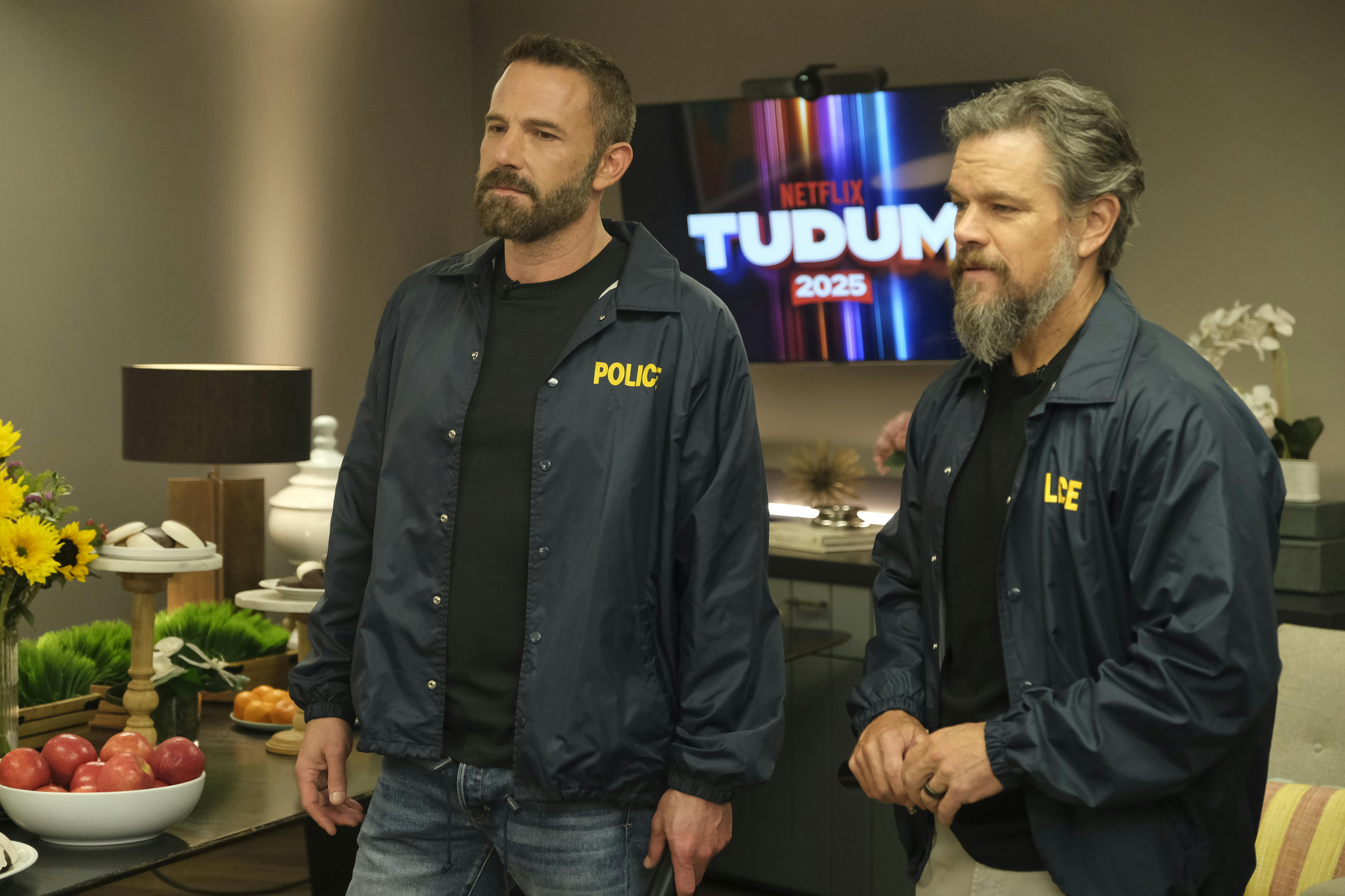 Ben Affleck og Matt Damon ved Tudum