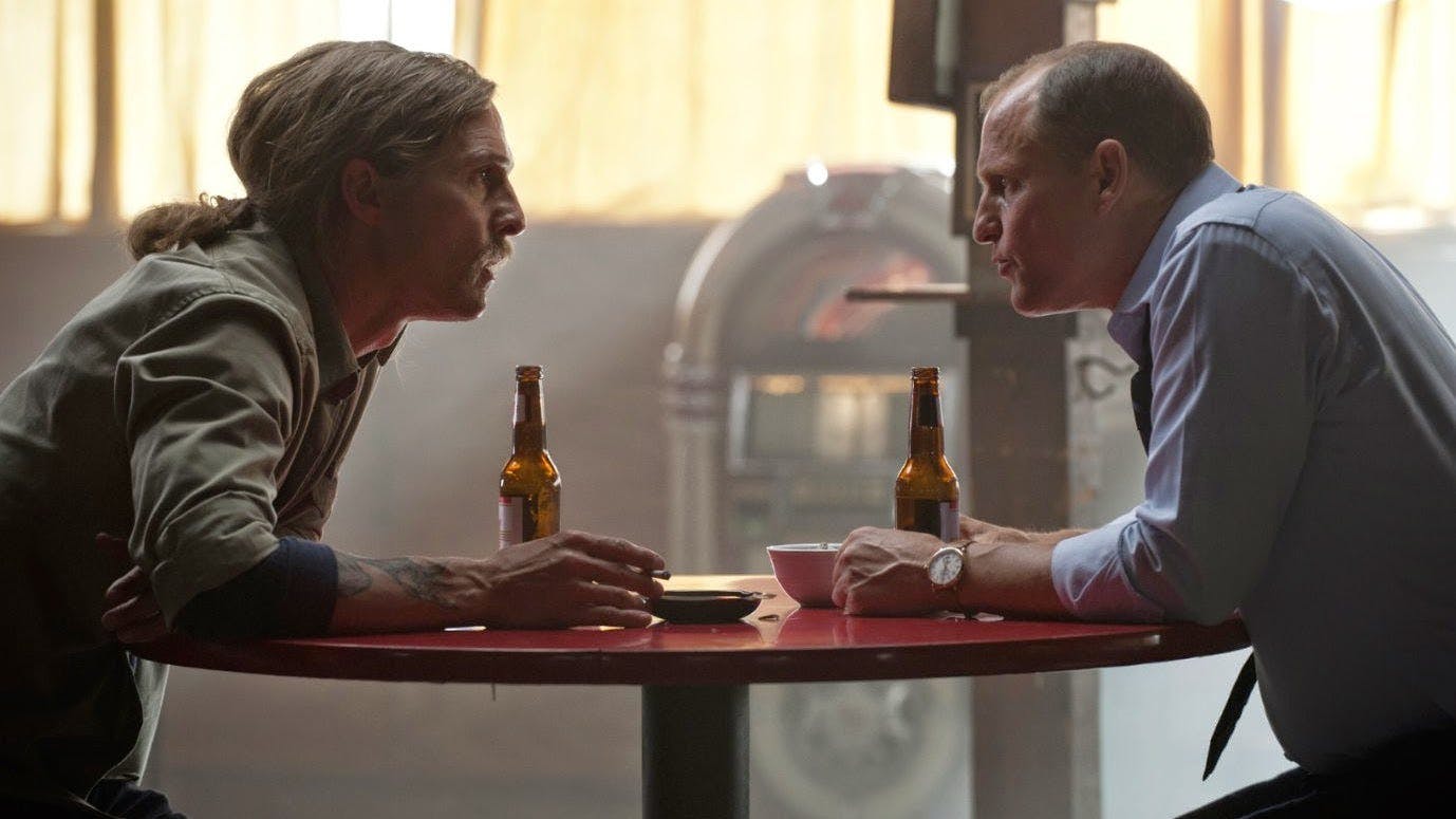 Matthew McConaughey og Woody Harrelson i 'True Detective.'