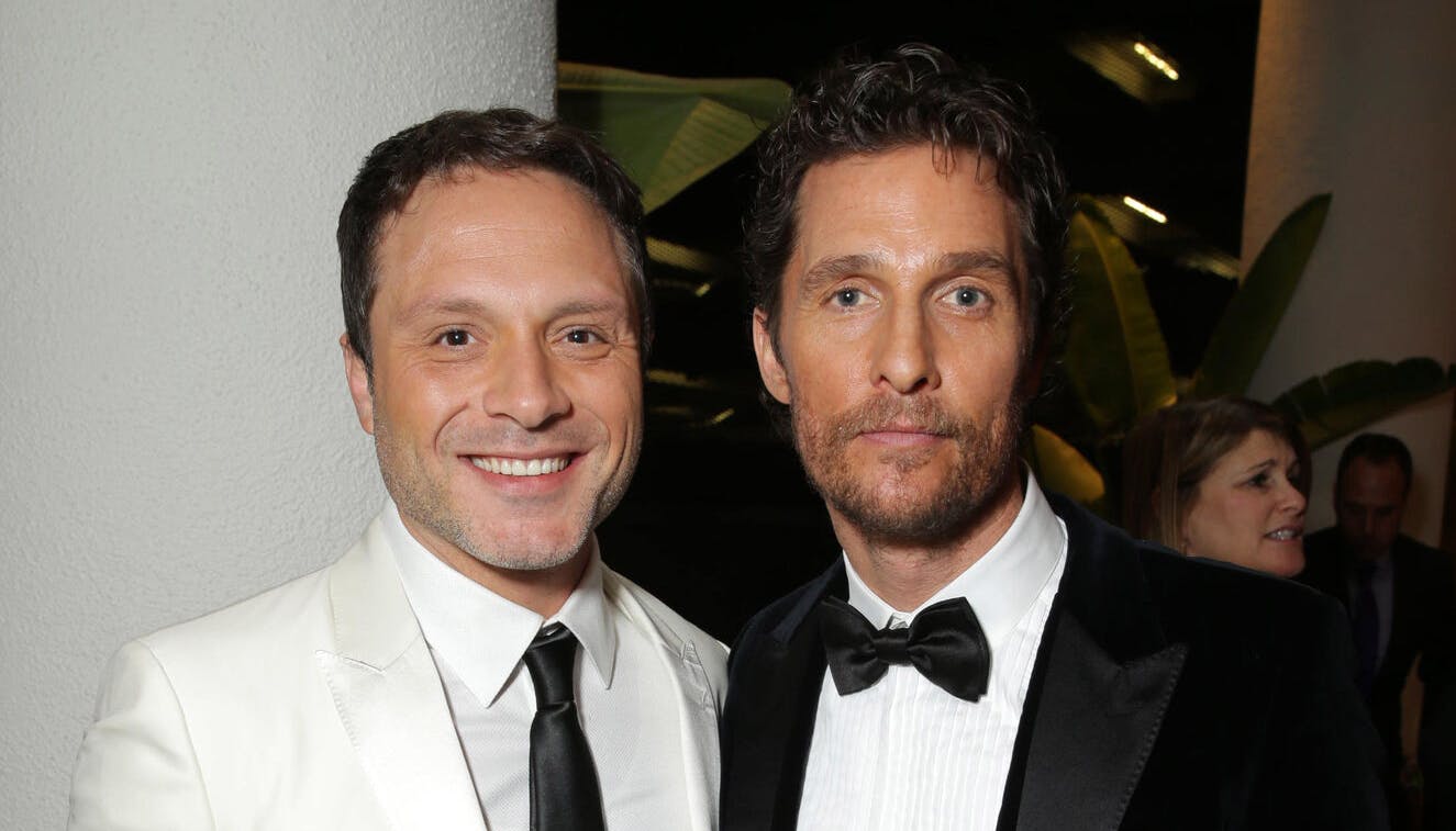Nic Pizzolatto og Matthew McConaughey