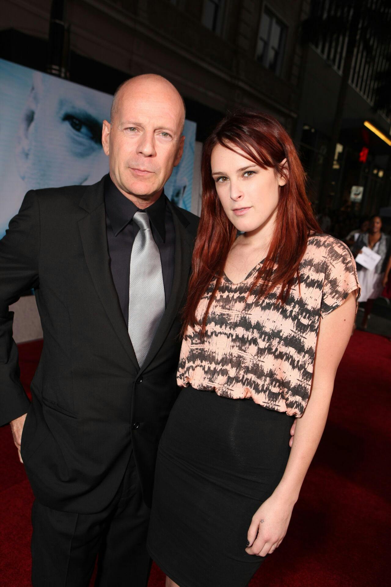 Bruce og Rumer Willis