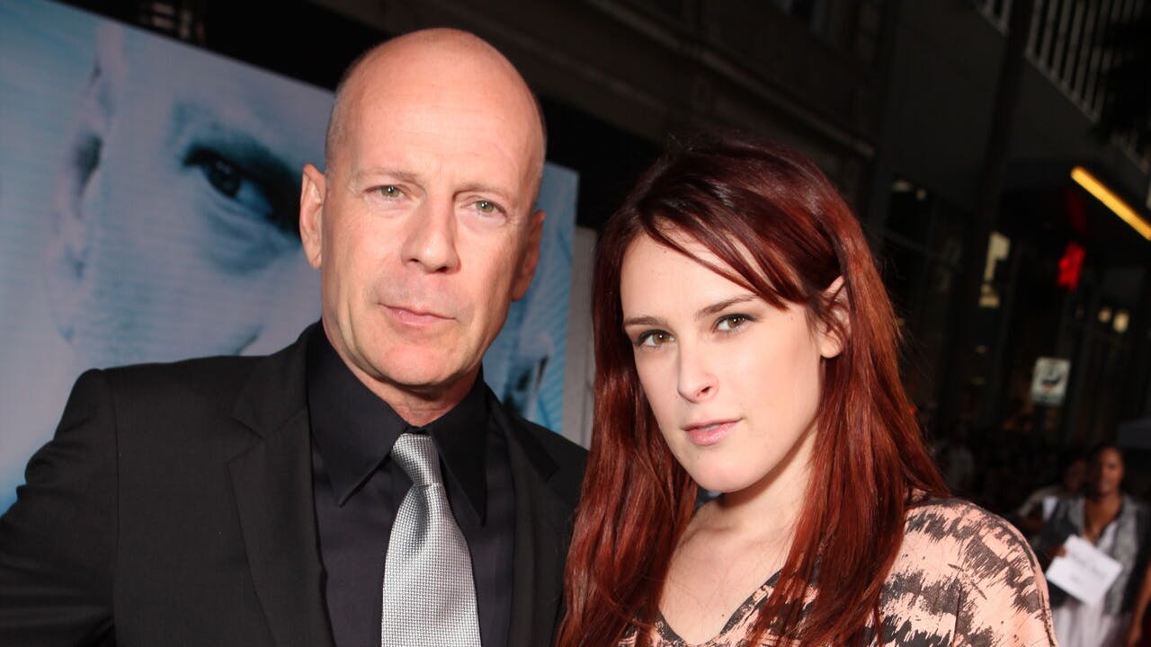 Bruce og Rumer Willis