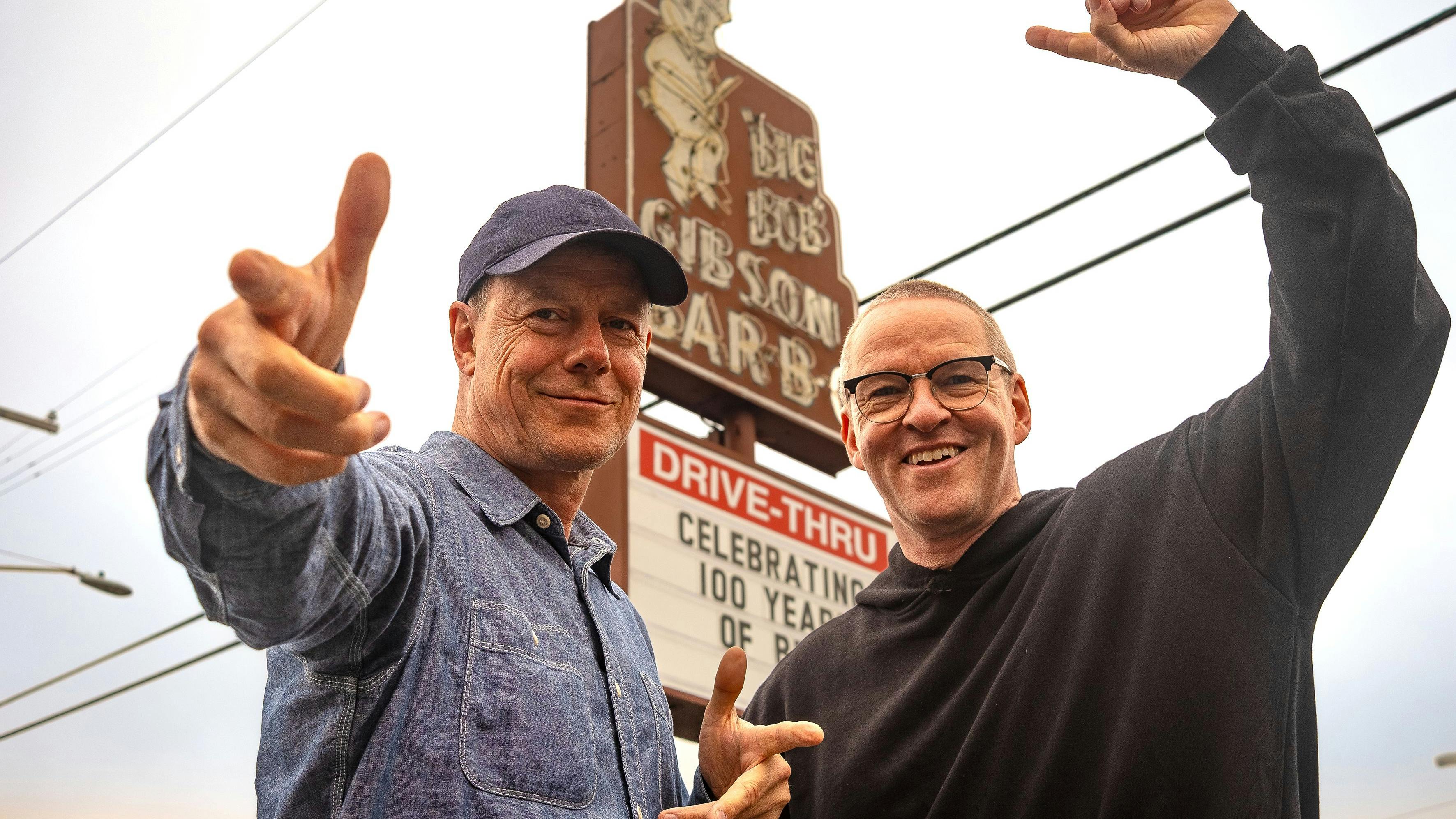 Jan Elhøj og Morten Kirckhoff i 'Nul stjerner'