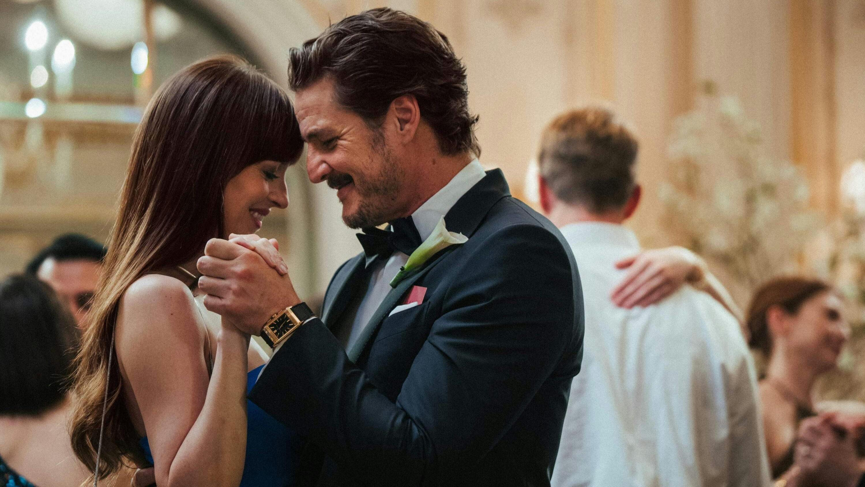 Dakota Johnson og Pedro Pascal i 'Materialists'