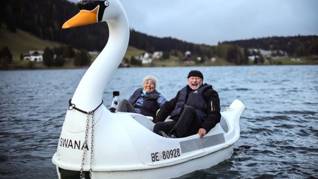 Bent og Lonnie skal i hytten!