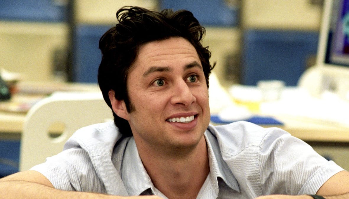 Zach Braff fra "Scrubs".