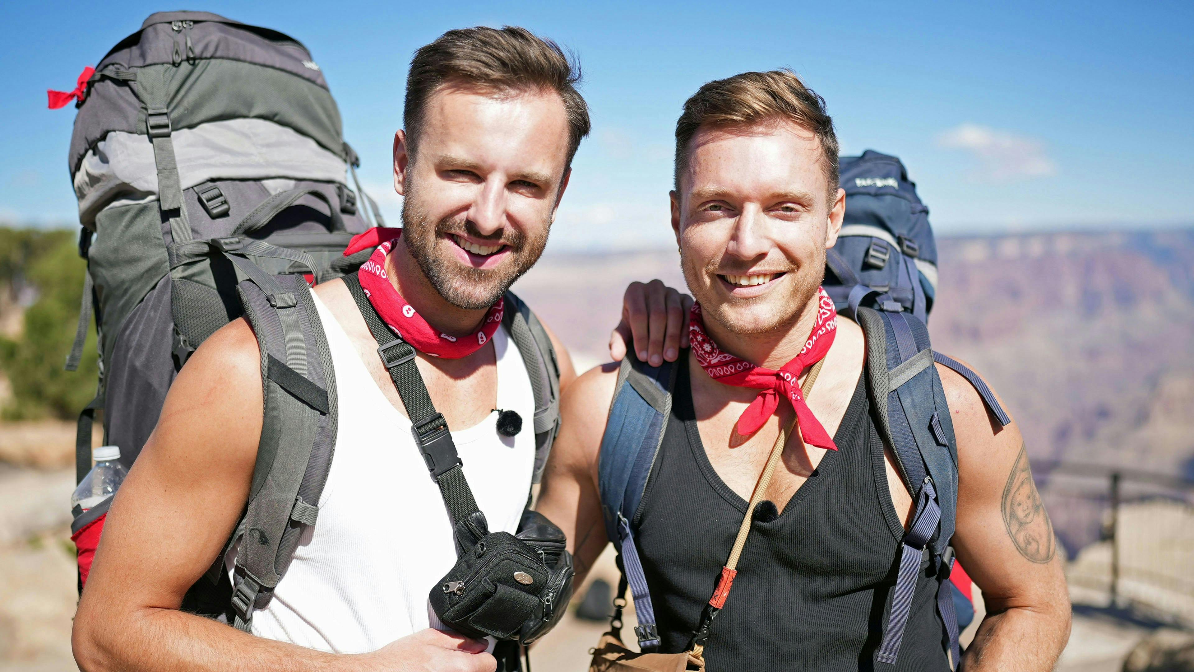 Kæresteparret Benjamin (tv) og Morten (tv) på hhv. 31 og 36 år er forlovede.