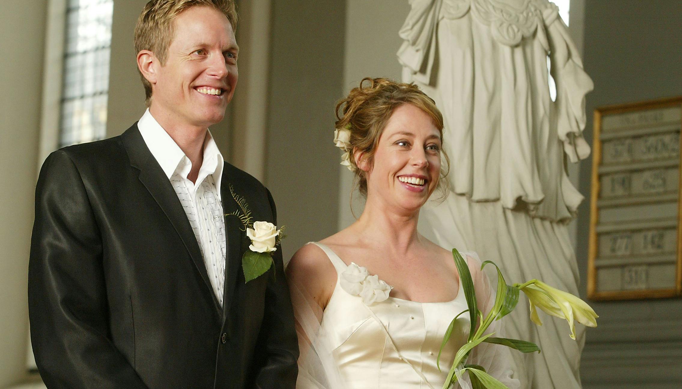 Peter Mygind og Sofie Gråbøl i 'Nikolaj og Julie'.