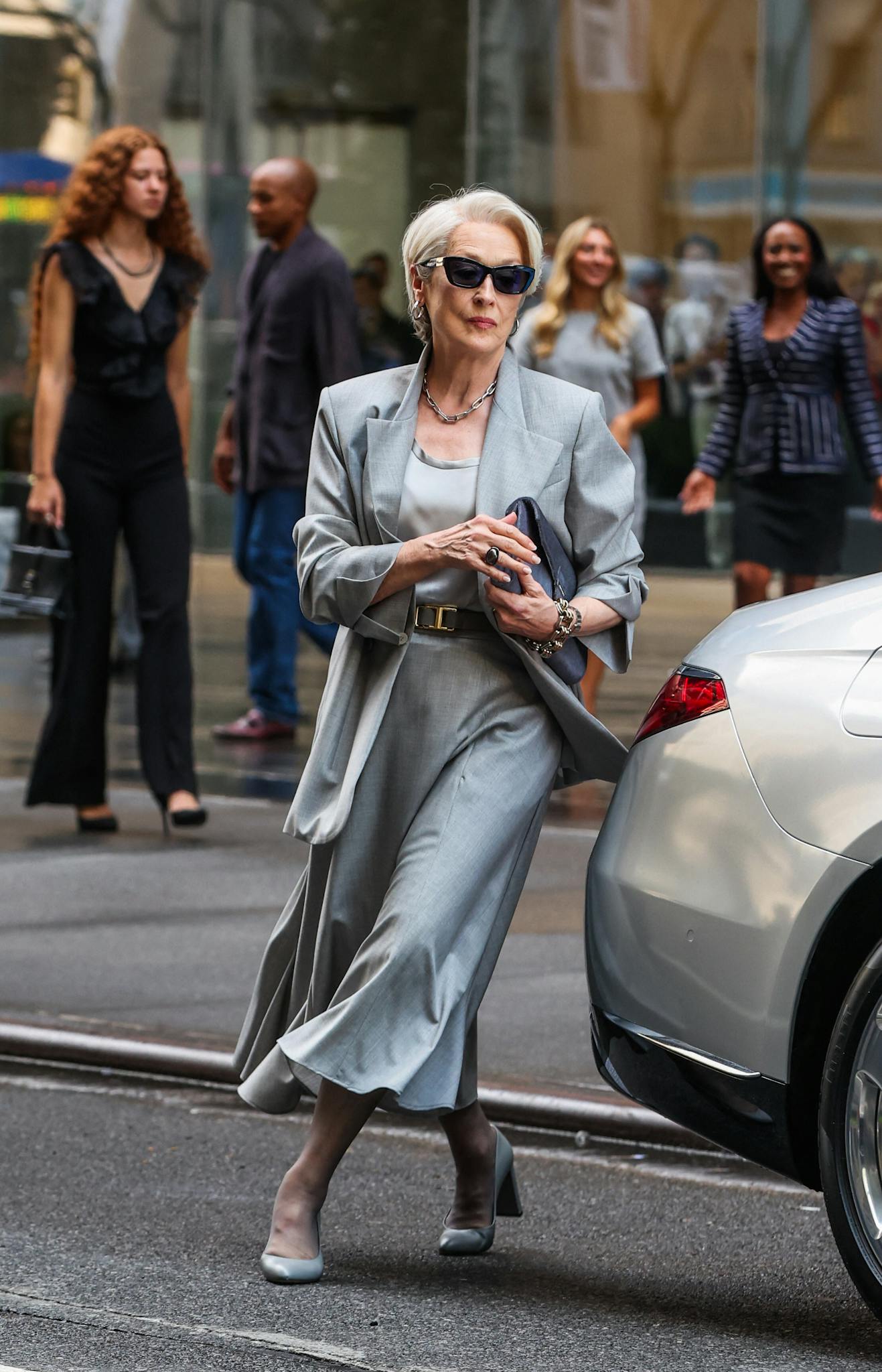 Meryl Streep som Miranda Priestly.