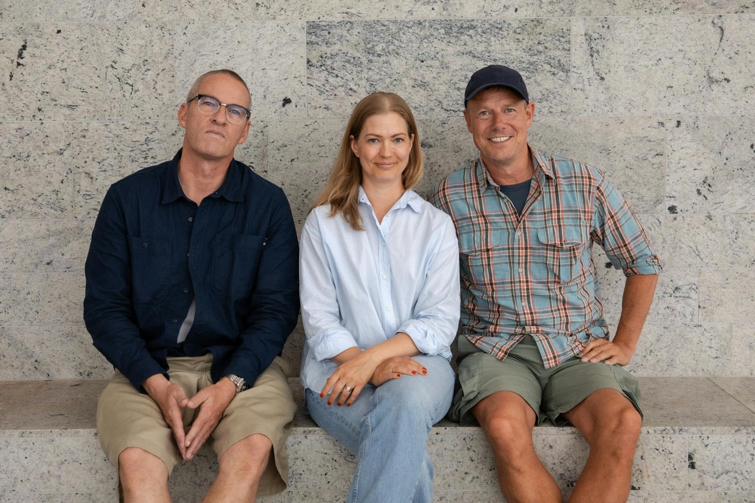 Jan Elhøj, Carina Nørgaard Schou og Morten Kirckhoff