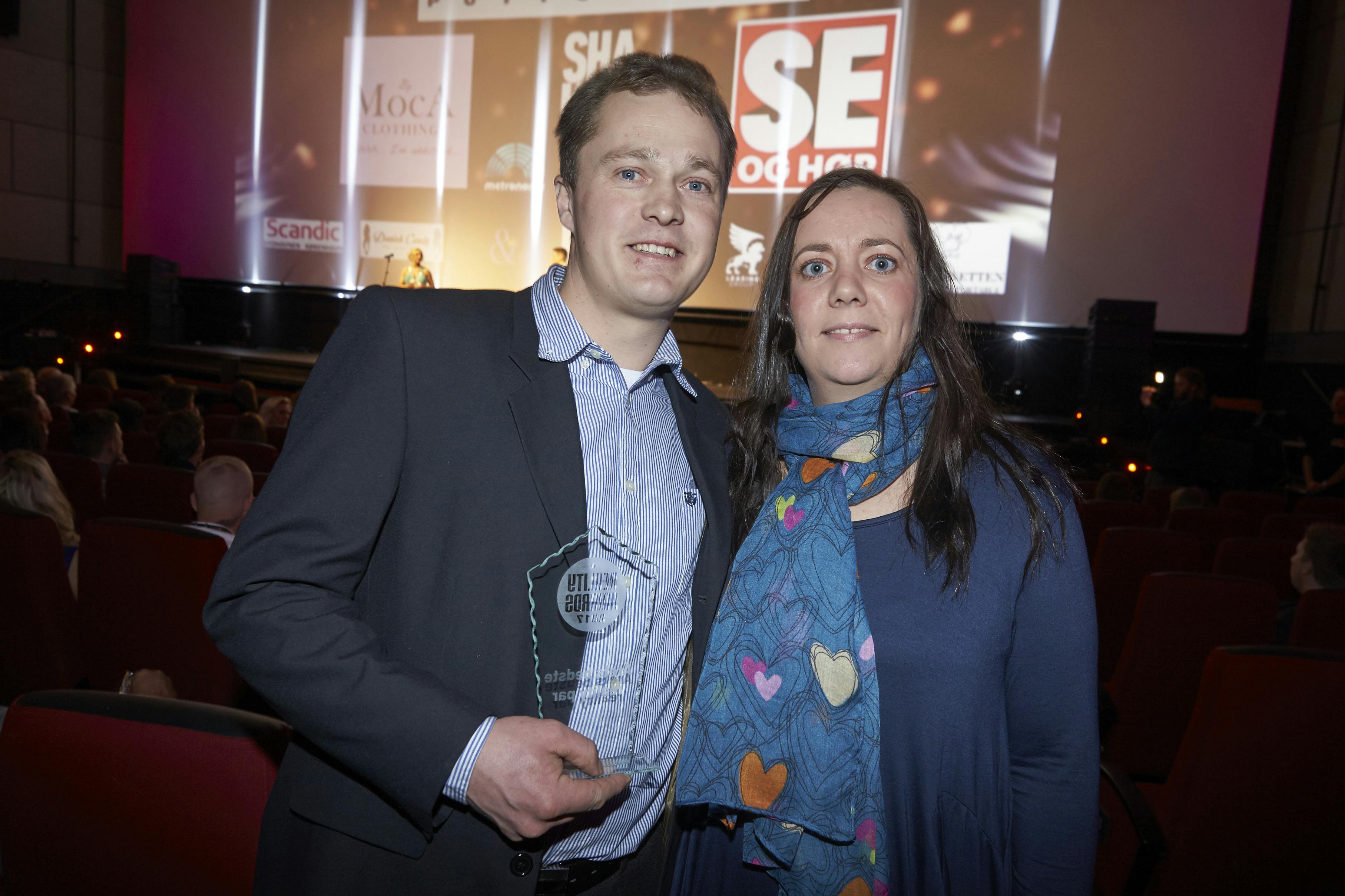 Morten og Vibse til Reality Awards 2017