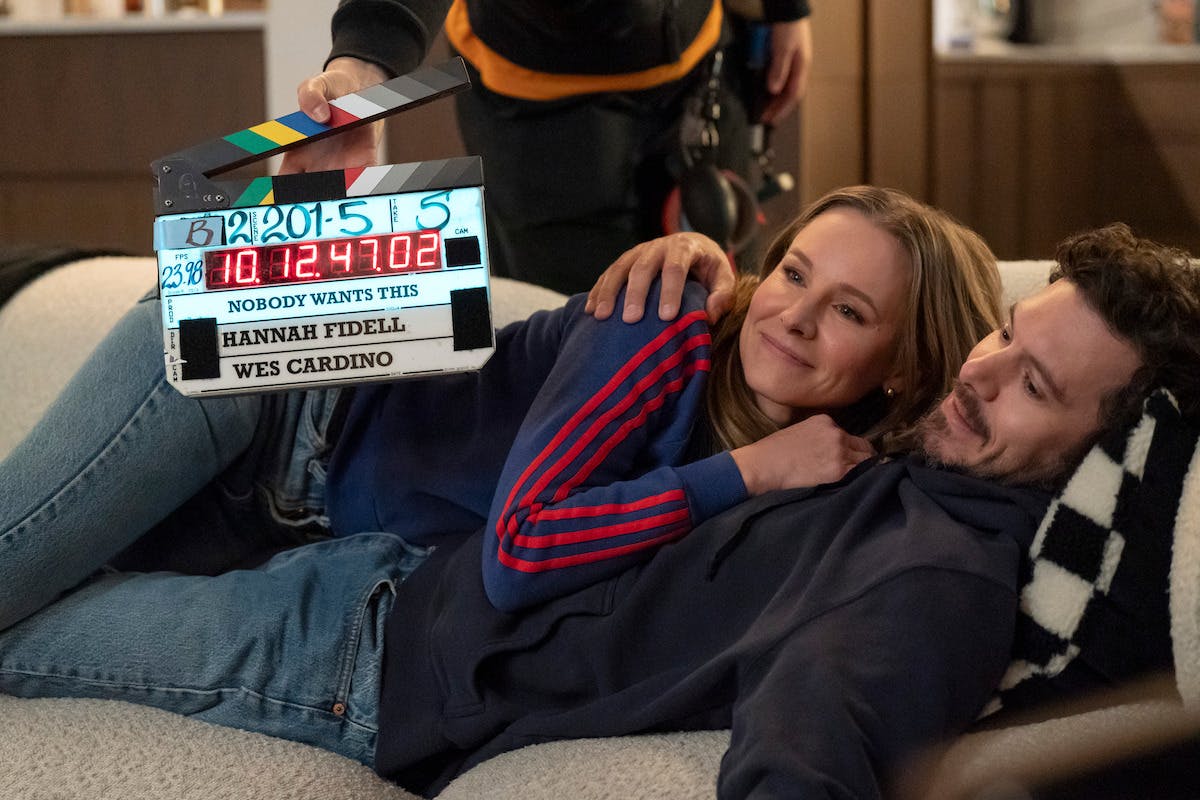 Kristen Bell og Adam Brody i 'Nobody wants this'