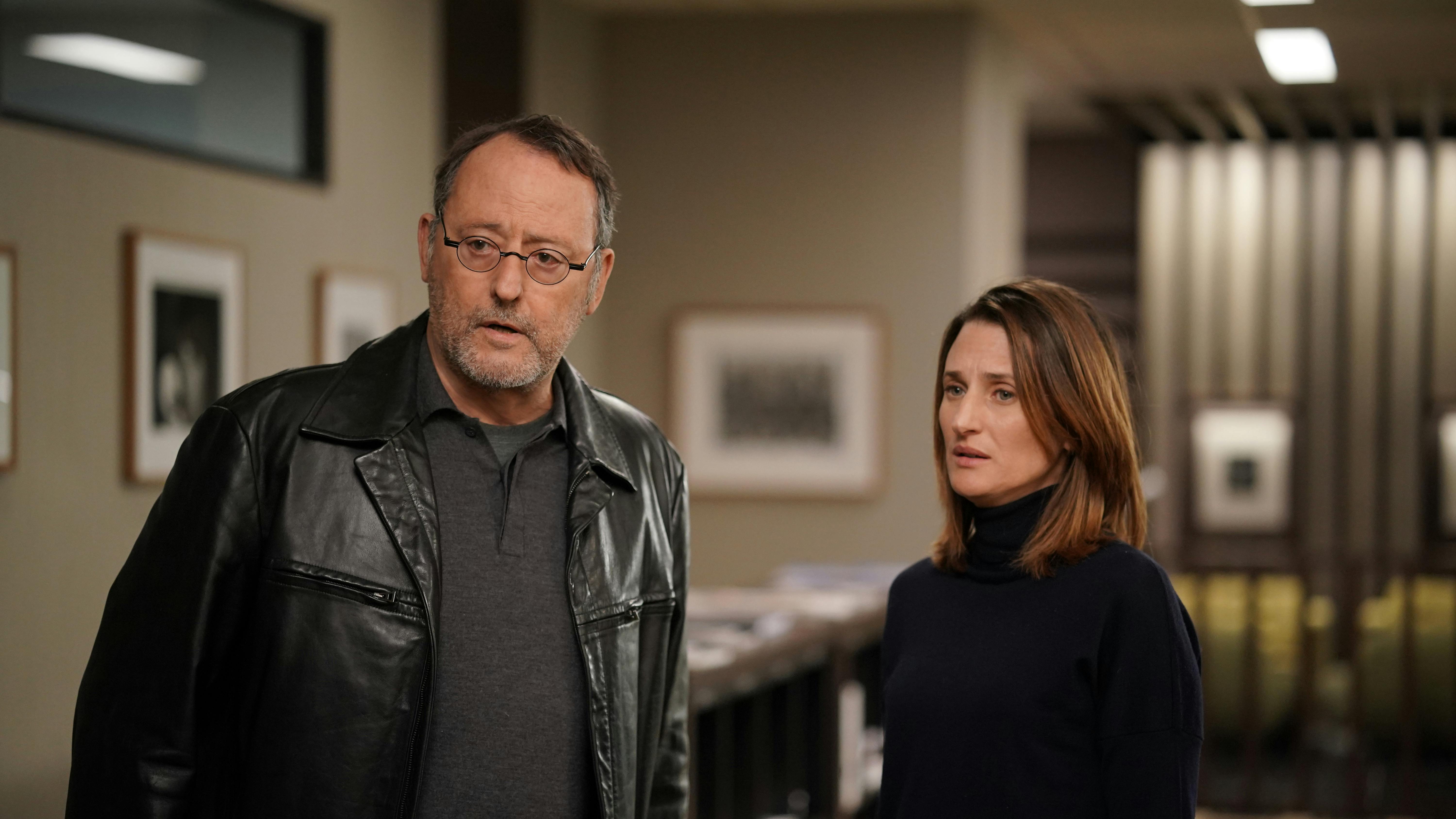 Jean Reno og Camille Cottin i 'Call My Agent!'