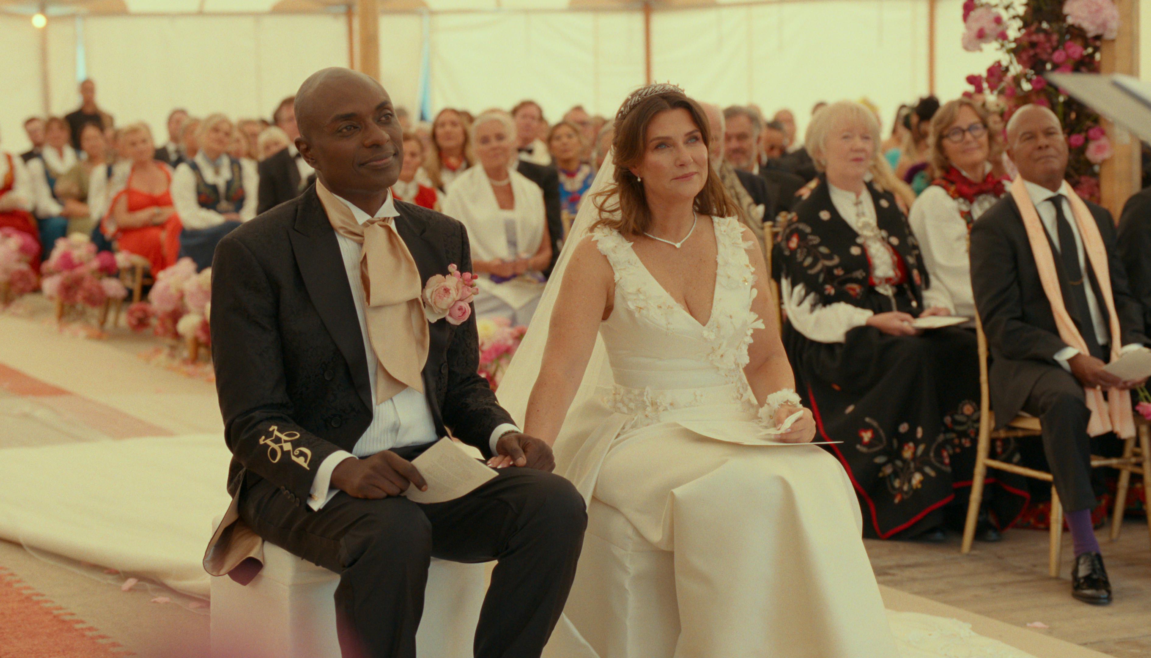 Shaman Durek Verrett og Märtha Louise i 'Rebel Royals'