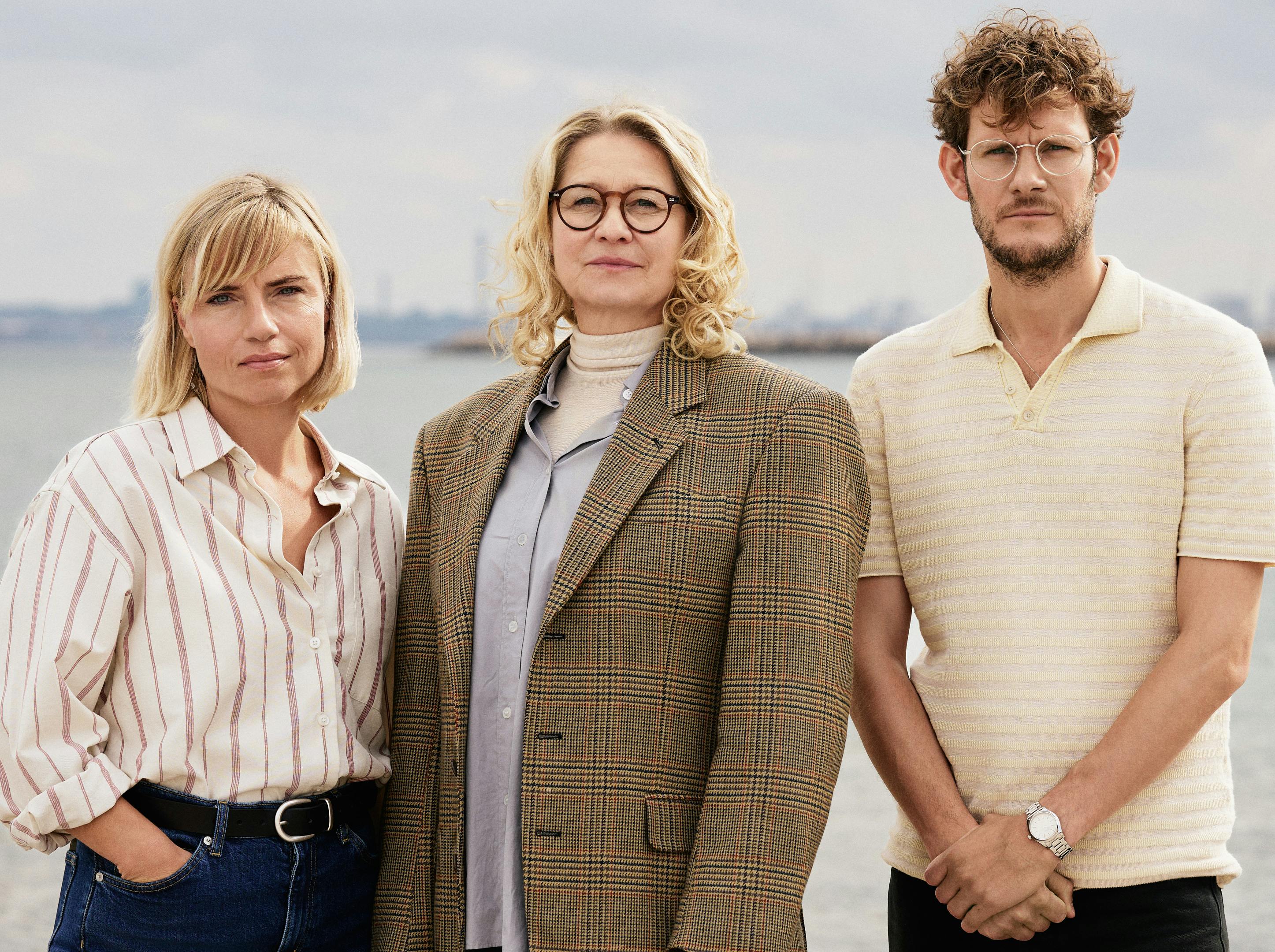 Josephine Park, Trine Dyrholm og Simon Bennebjerg i 'Gæsten'