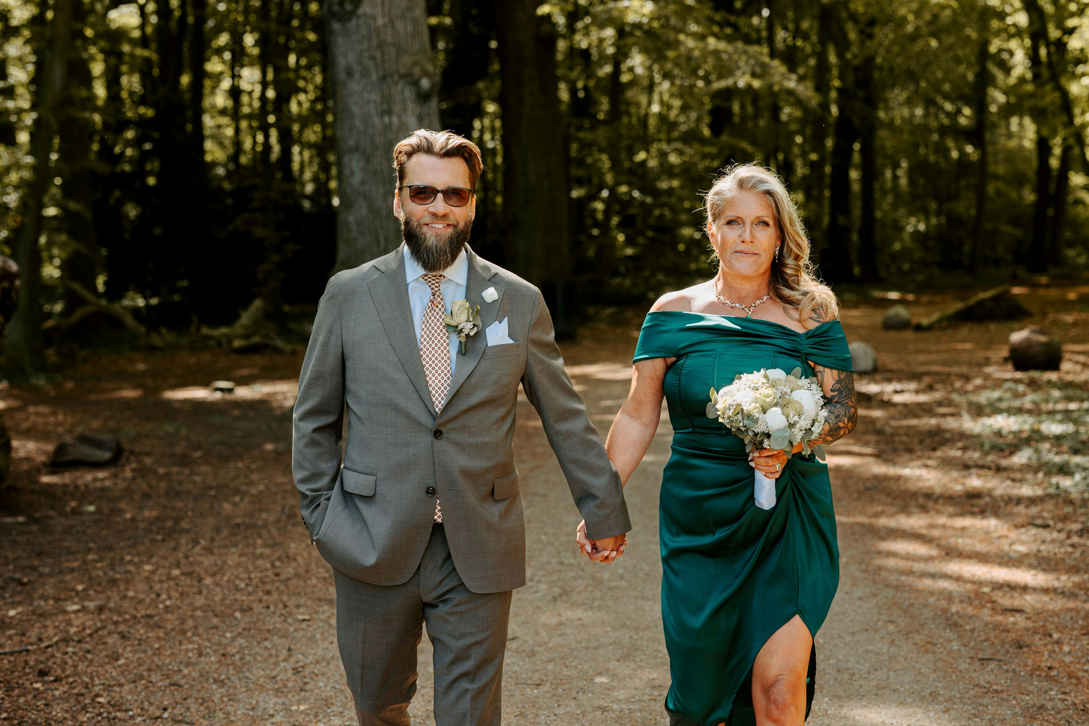 Tine og Jan i 'Gift ved første blik'