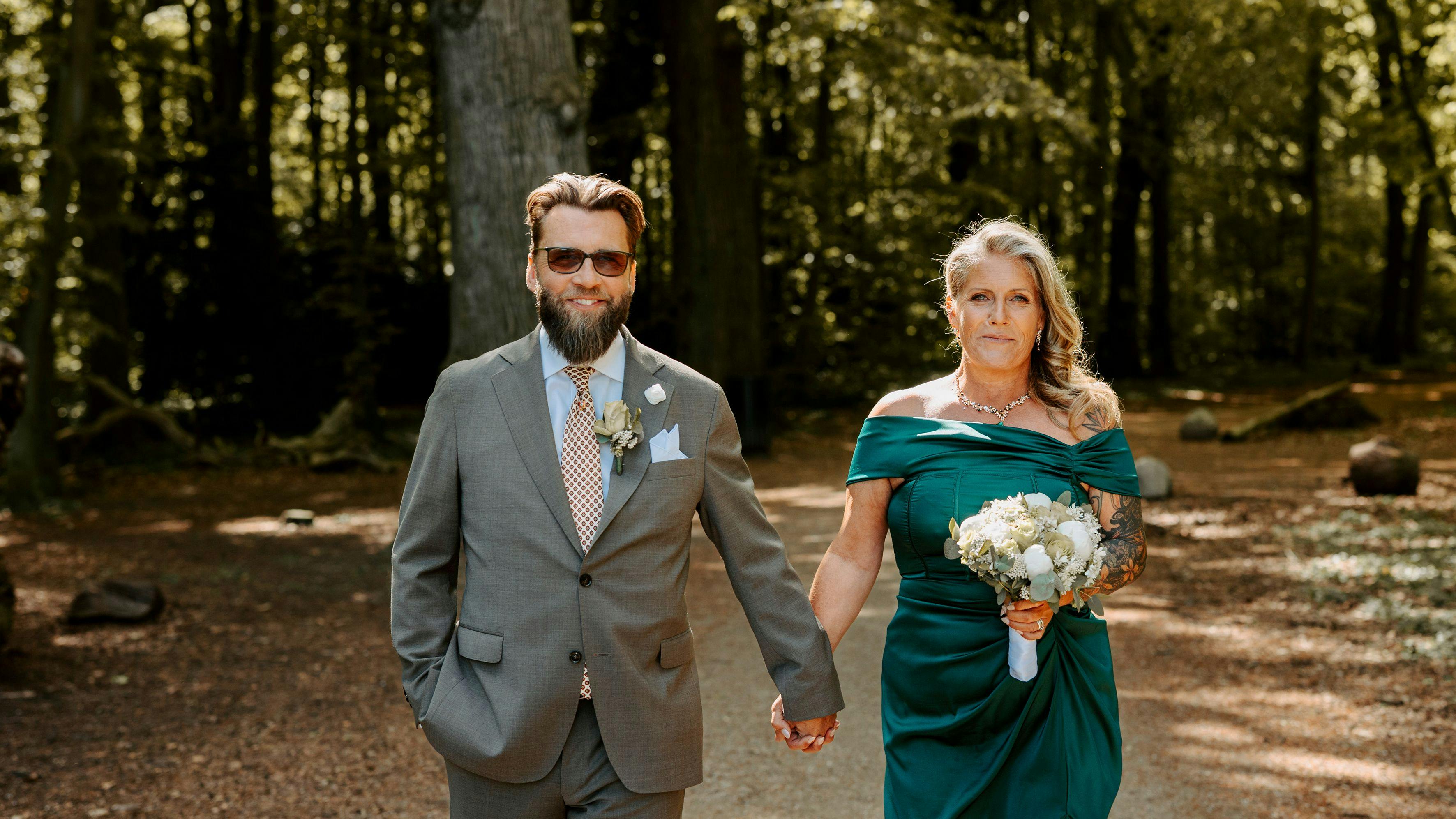 Tine og Jan i 'Gift ved første blik'