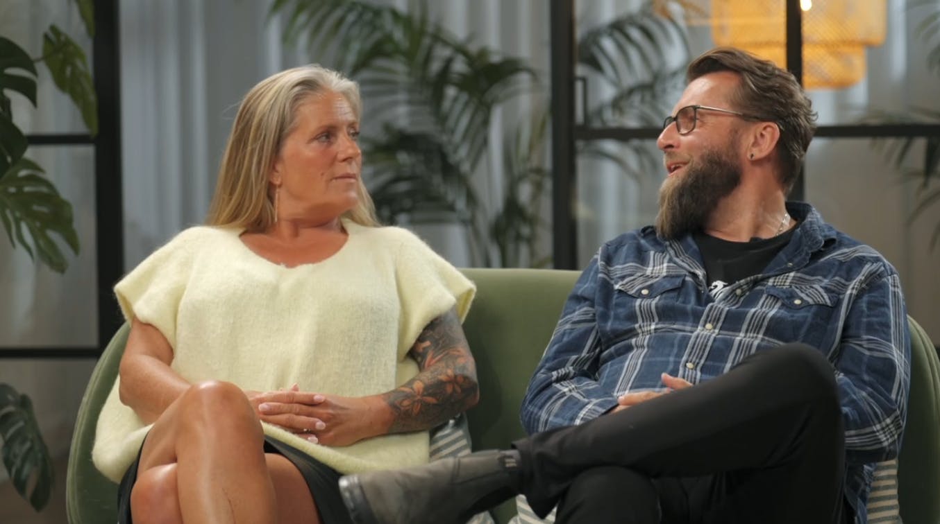 Tine Coster Joost, 52, og Jan Helmert, 56, er det ældste par i årets sæson af 'Gift ved første blik'